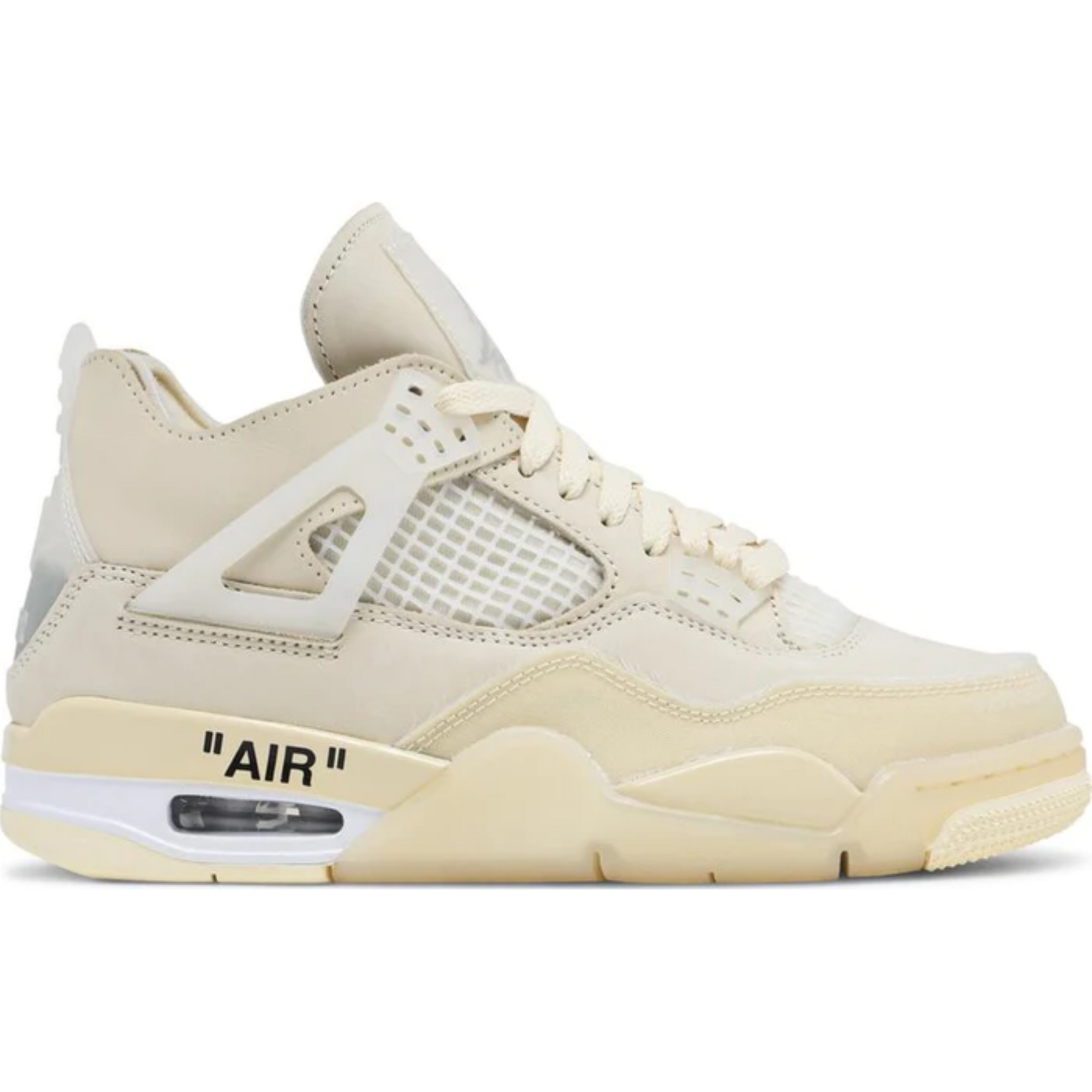 Off-White x Air Jordan 4 SP 'Sail'