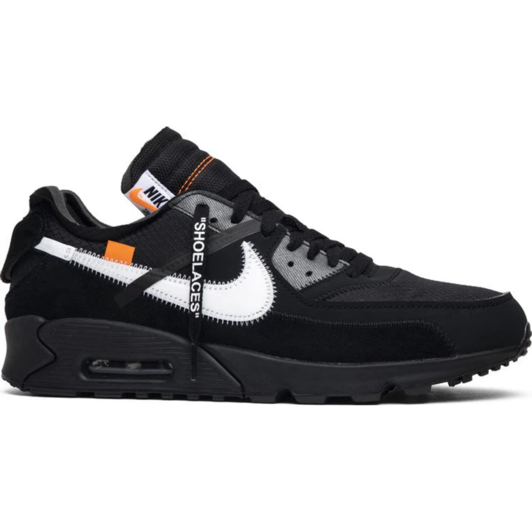Off-White x Air Max 90 'Black'
