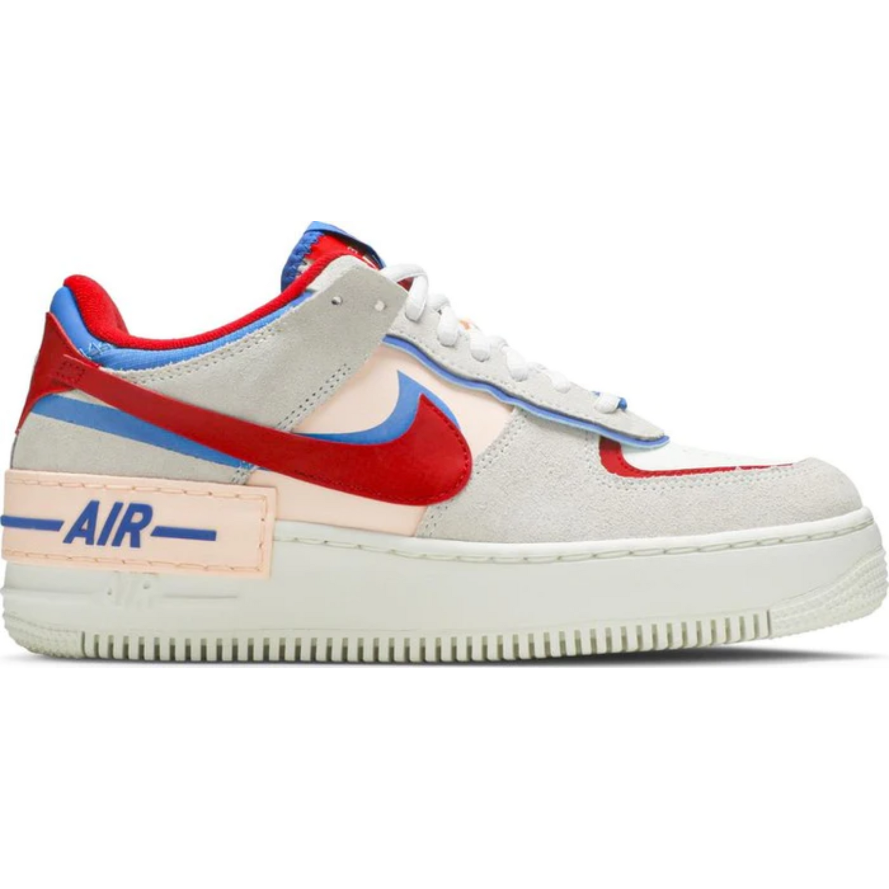 Nike Air Force 1 Shadow 'Sail Royal Red'