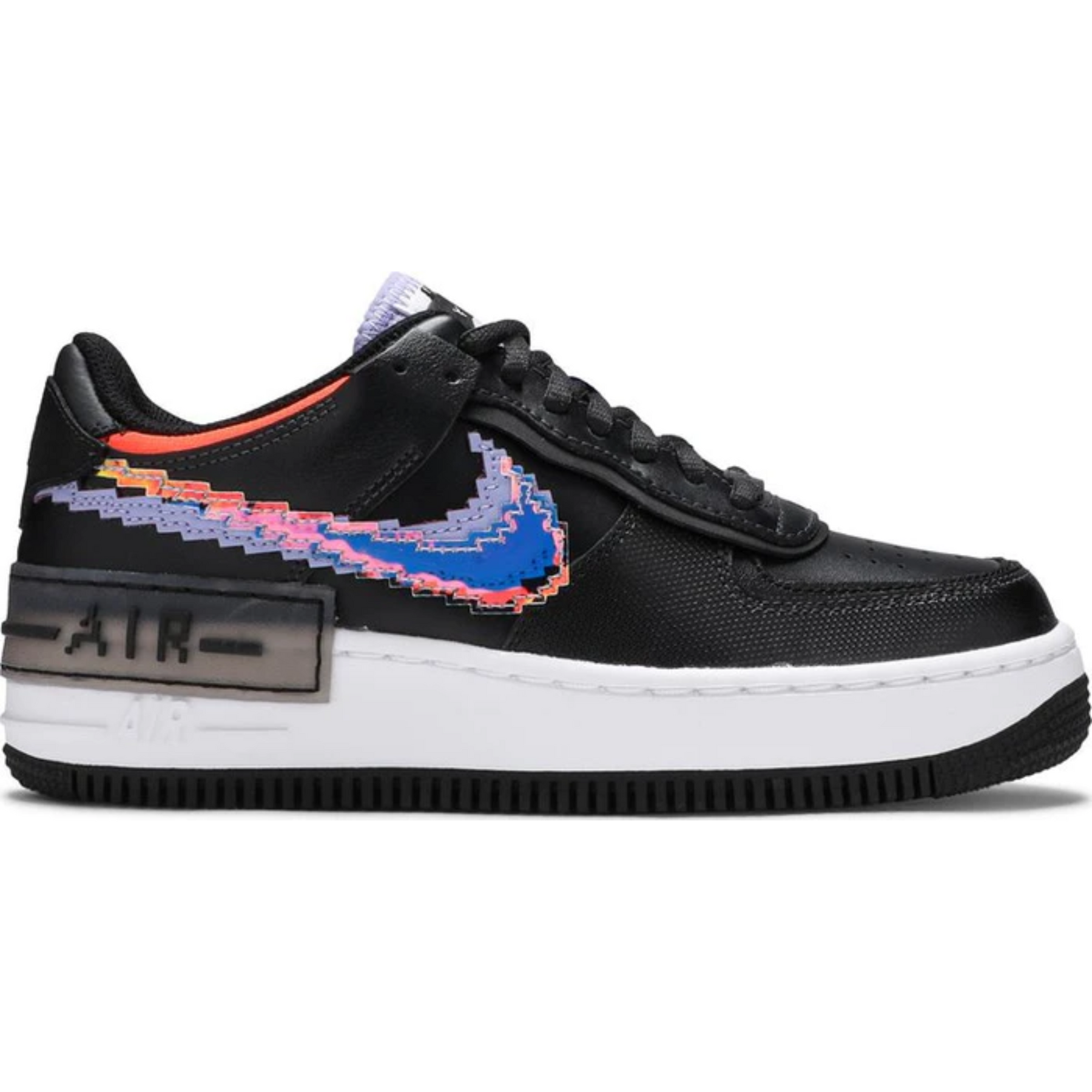 Nike Air Force 1 Shadow SE 'Pixel Swoosh - Off Noir