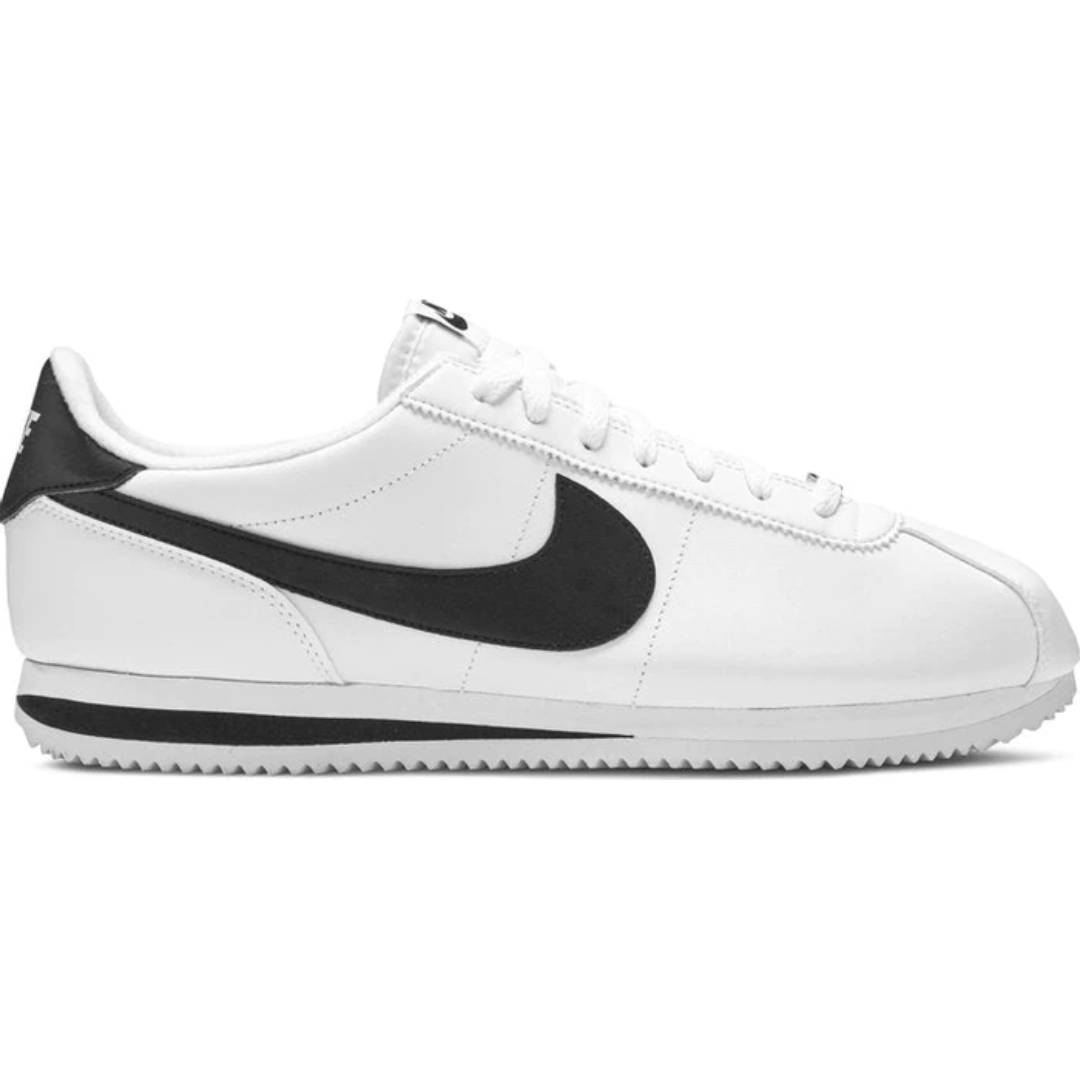 Cortez Basic Leather 'White Black'