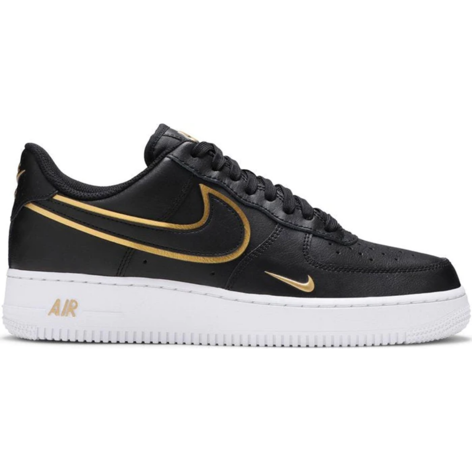 Nike Air Force 1 '07 LV8 'Metallic Swoosh Pack - Black'