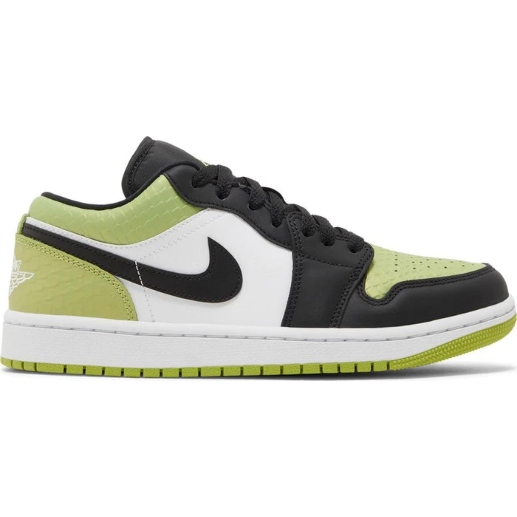 Nike Air Jordan 1 Low SE 'Vivid Green Snakeskin'