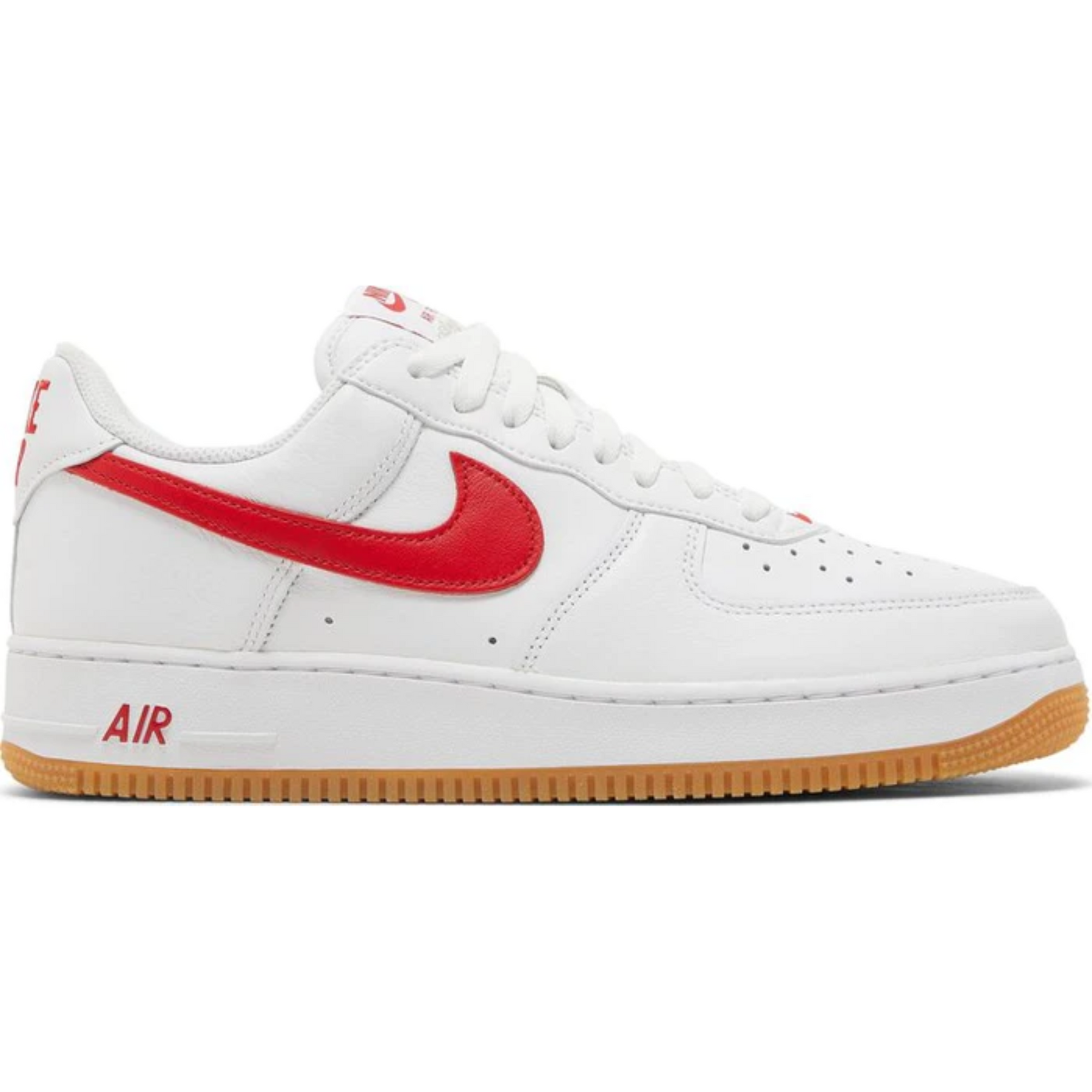 Nike Air Force 1 Low 'Color of the Month - White University Red'