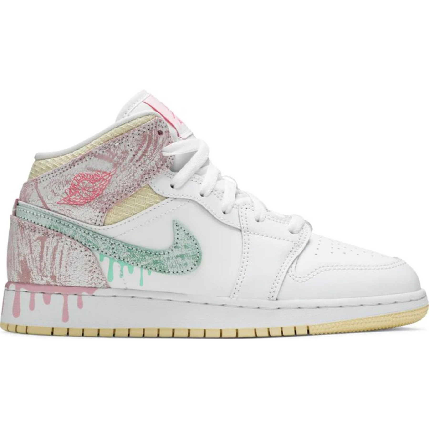Nike Air Jordan 1 Mid SE GS 'Ice Cream'