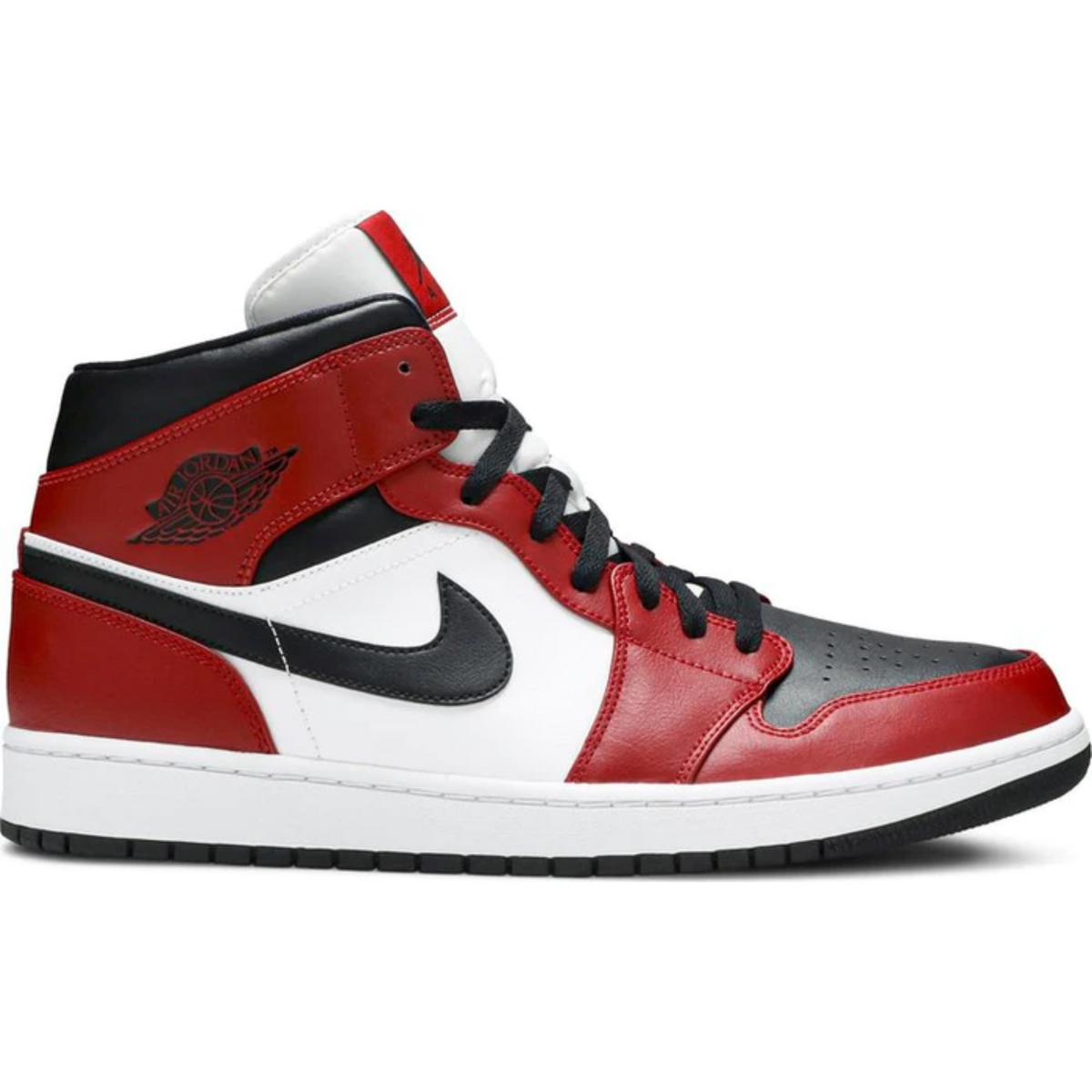 Nike Air Jordan 1 Mid 'Chicago Black Toe'