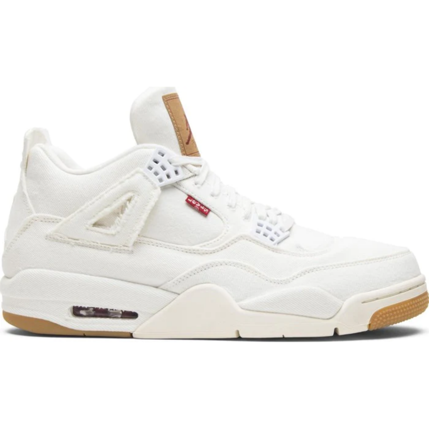 Levi's x Air Jordan 4 Retro 'White Denim'