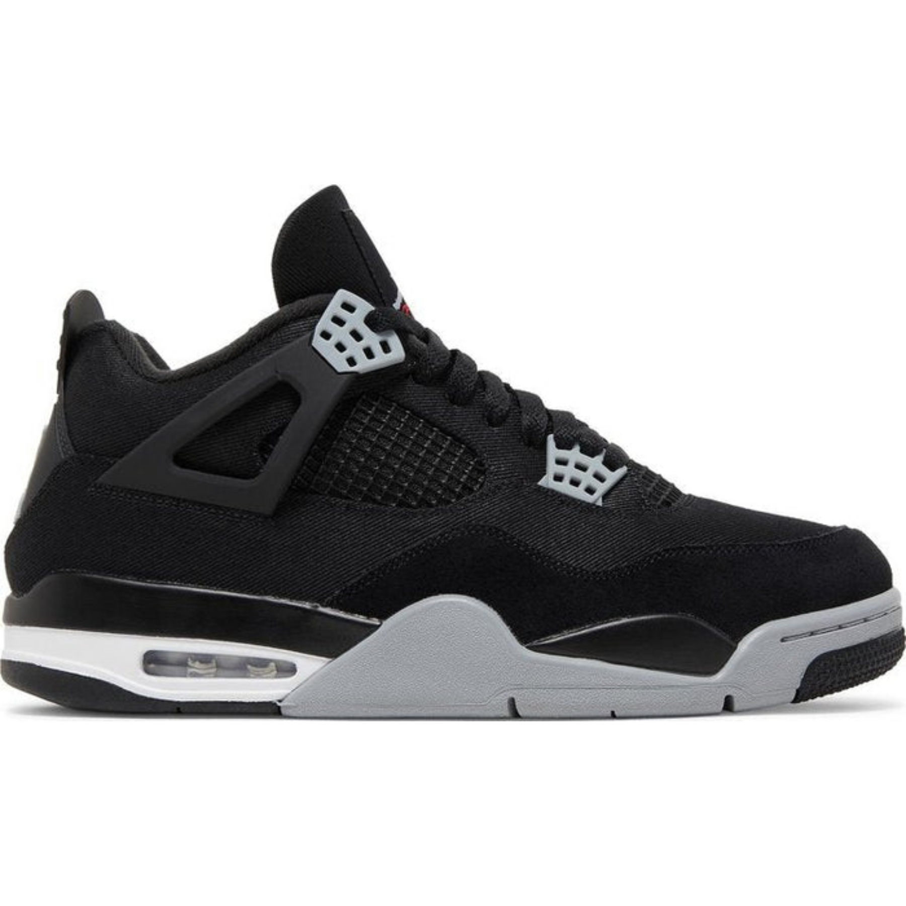 Nike Air Jordan 4 Retro 'Black Canvas'