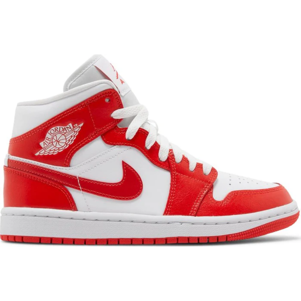 Nike Air Jordan 1 Mid 'Habanero Red'