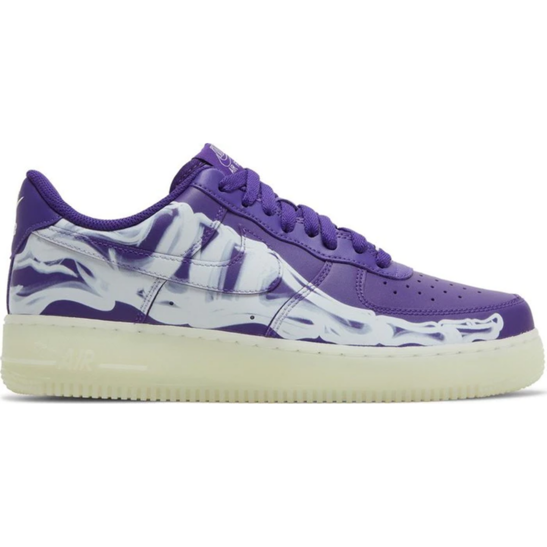 Nike Air Force 1 Low 'Purple Skeleton'
