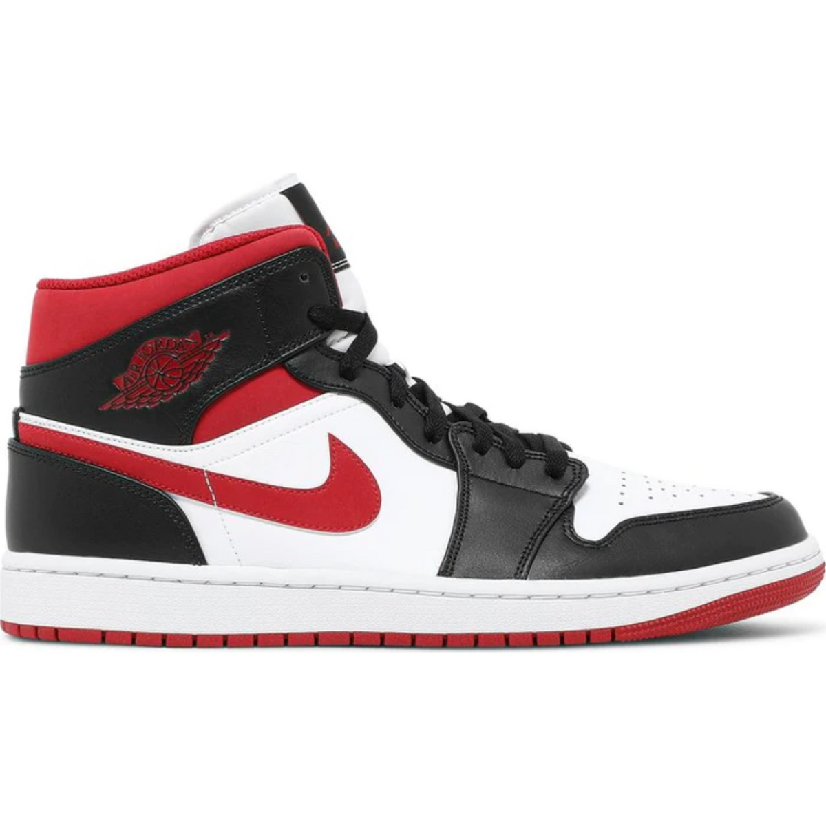 Nike Air Jordan 1 Mid 'Black Gym Red'