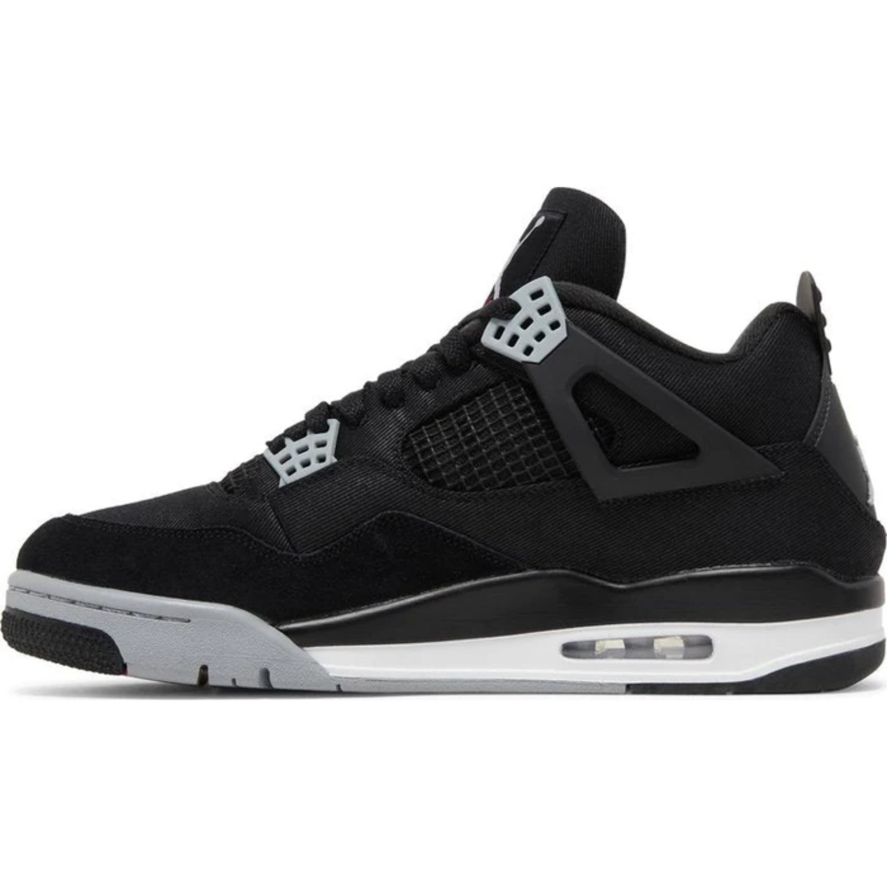Nike Air Jordan 4 Retro 'Black Canvas'