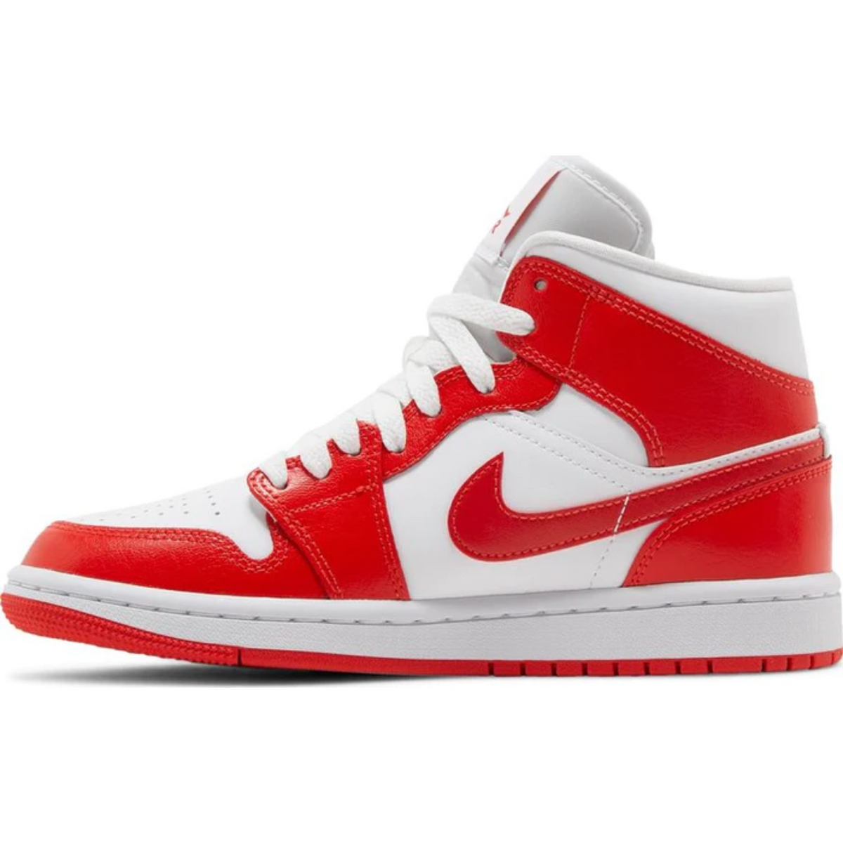 Nike Air Jordan 1 Mid 'Habanero Red'