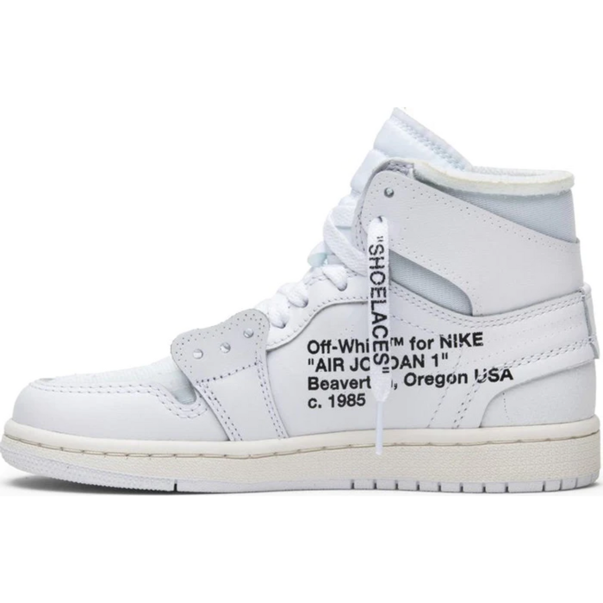 Off-White x Air Jordan 1 Retro High OG 'White' 2018