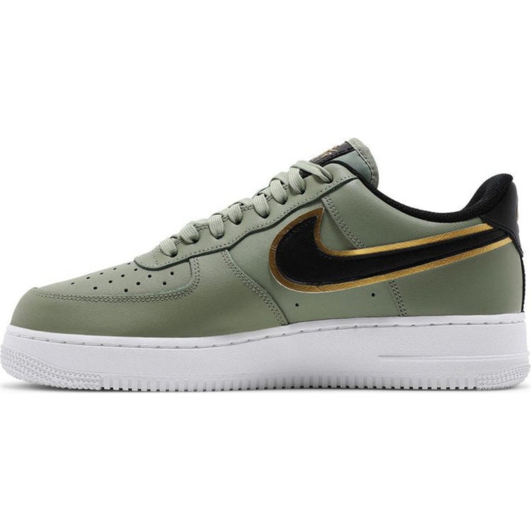 Nike Air Force 1 '07 LV8 'Metallic Swoosh Pack - Oil Green'