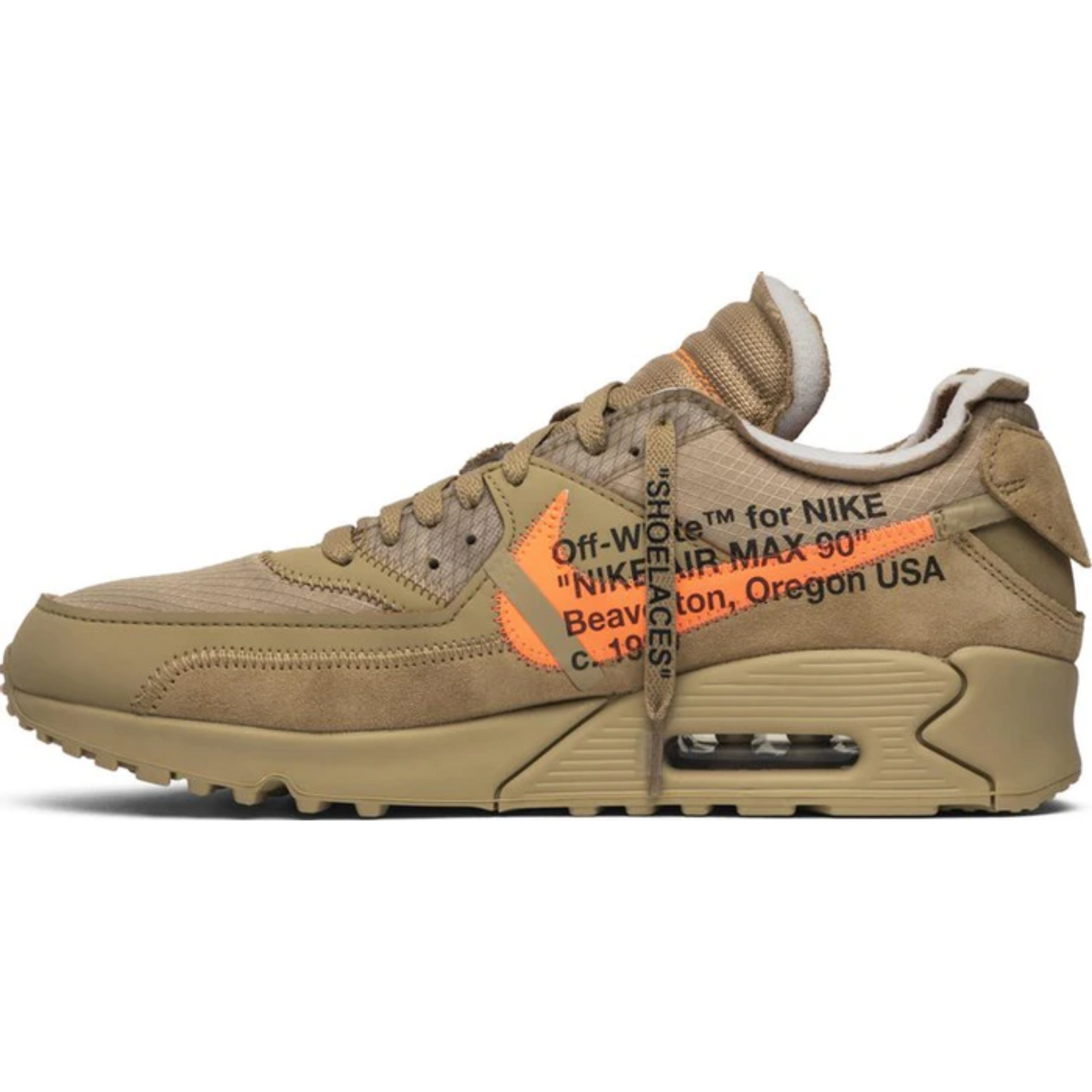 Off-White x Air Max 90 'Desert Ore'