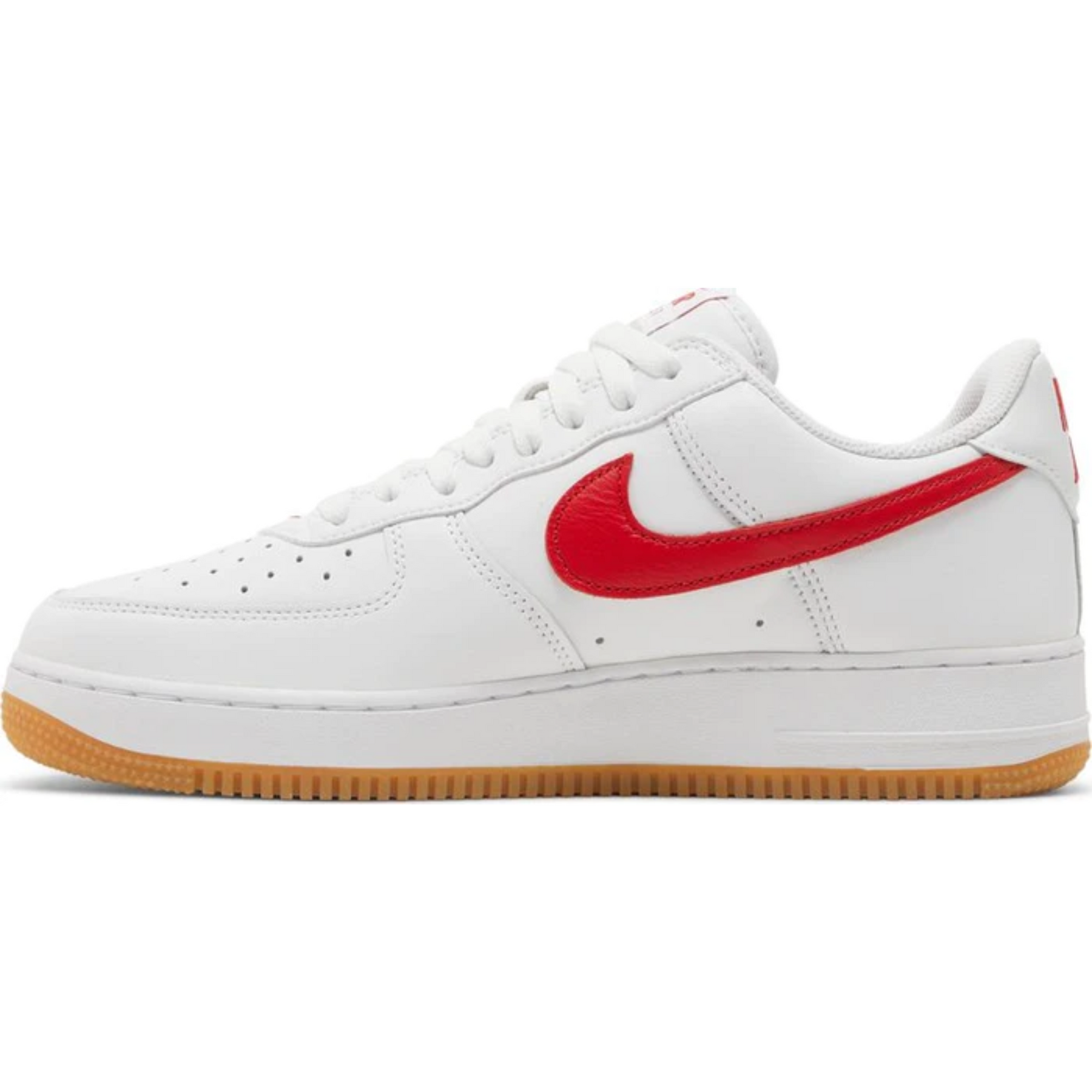 Nike Air Force 1 Low 'Color of the Month - White University Red'