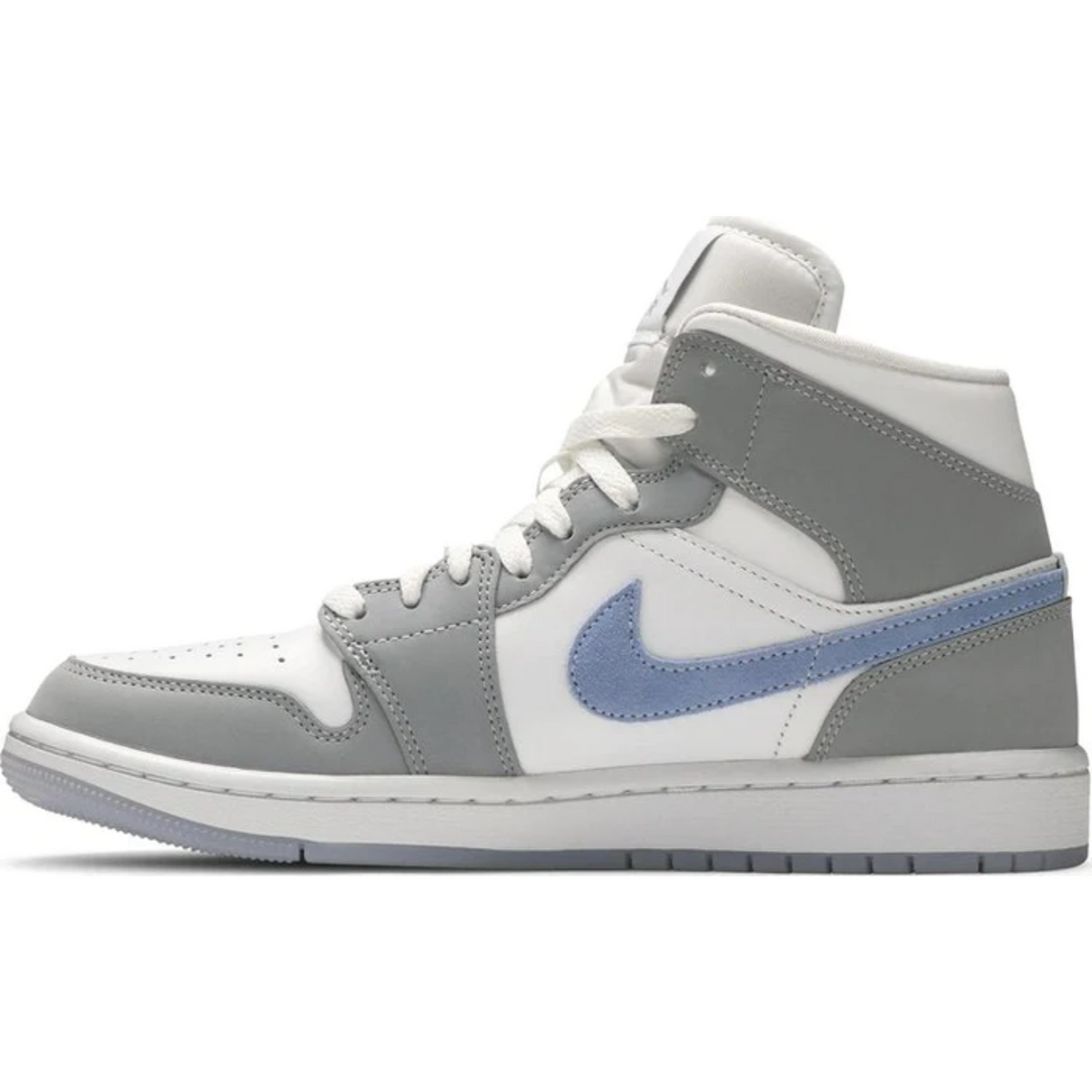 Nike Air Jordan 1 Mid 'Wolf Grey Aluminum'