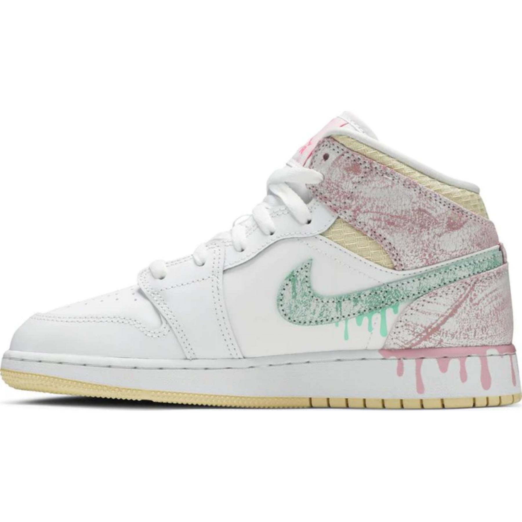 Nike Air Jordan 1 Mid SE GS 'Ice Cream'