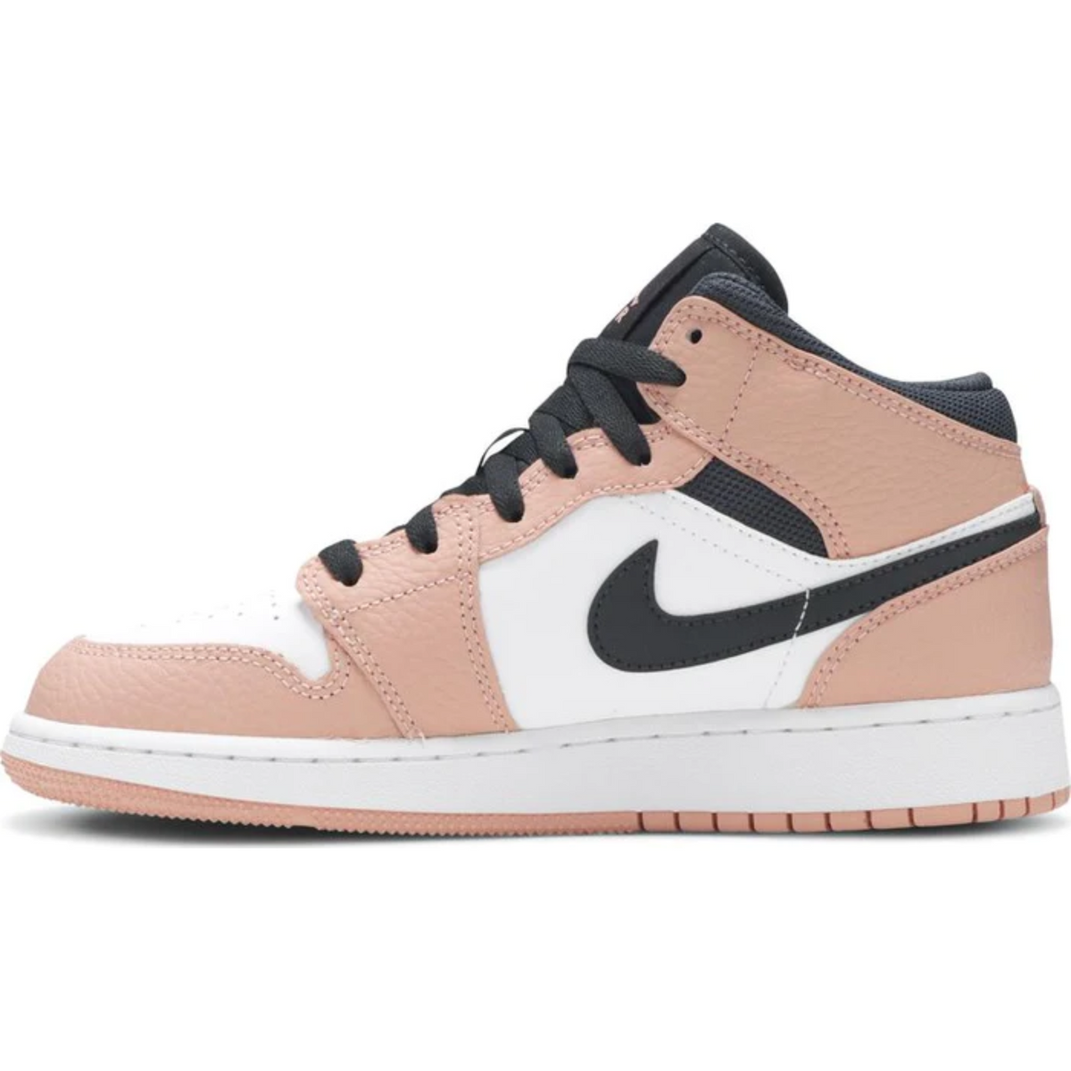 Nike Air Jordan 1 Mid GS 'Pink Quartz'