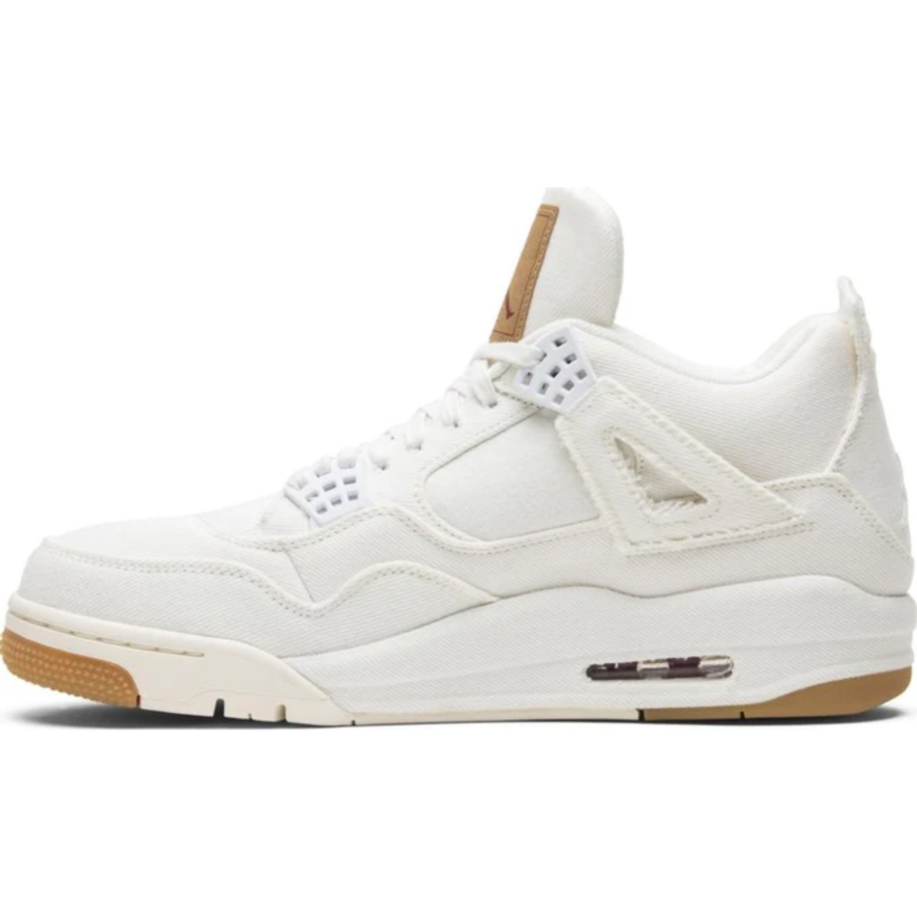 Levi's x Air Jordan 4 Retro 'White Denim'