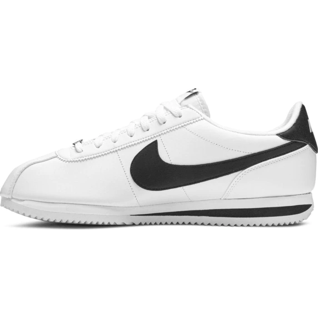 Cortez Basic Leather 'White Black'