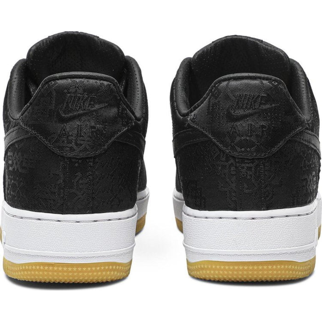 Fragment Design x CLOT x Air Force 1 'Black Silk'
