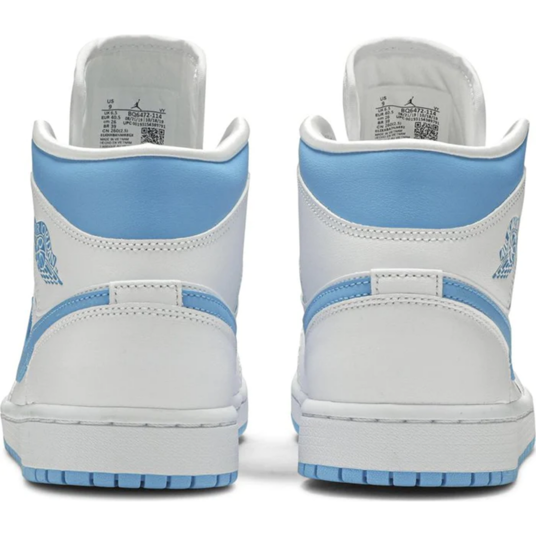 Nike Air Jordan 1 Mid 'UNC'