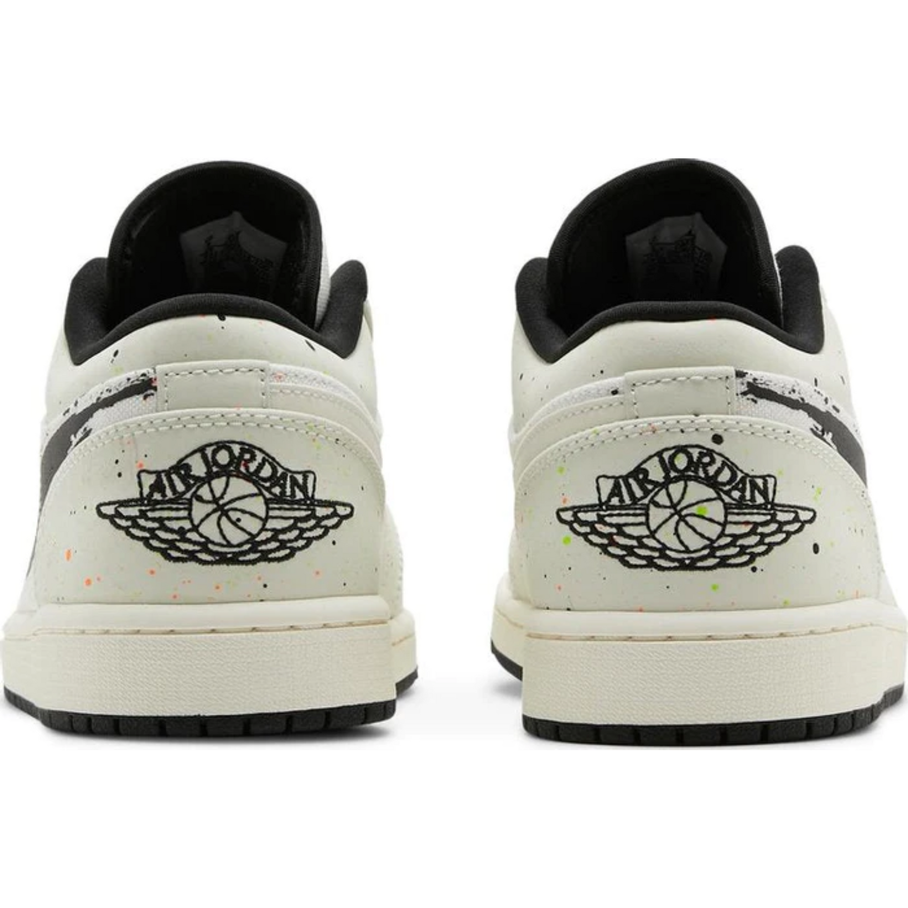 Nike Air Jordan 1 Low 'Brushstroke Swoosh - Paint Splatter'