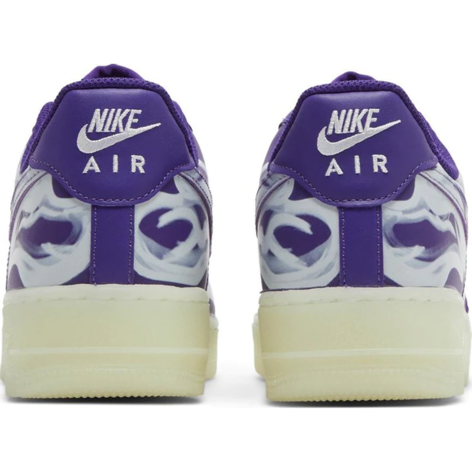 Nike Air Force 1 Low 'Purple Skeleton'