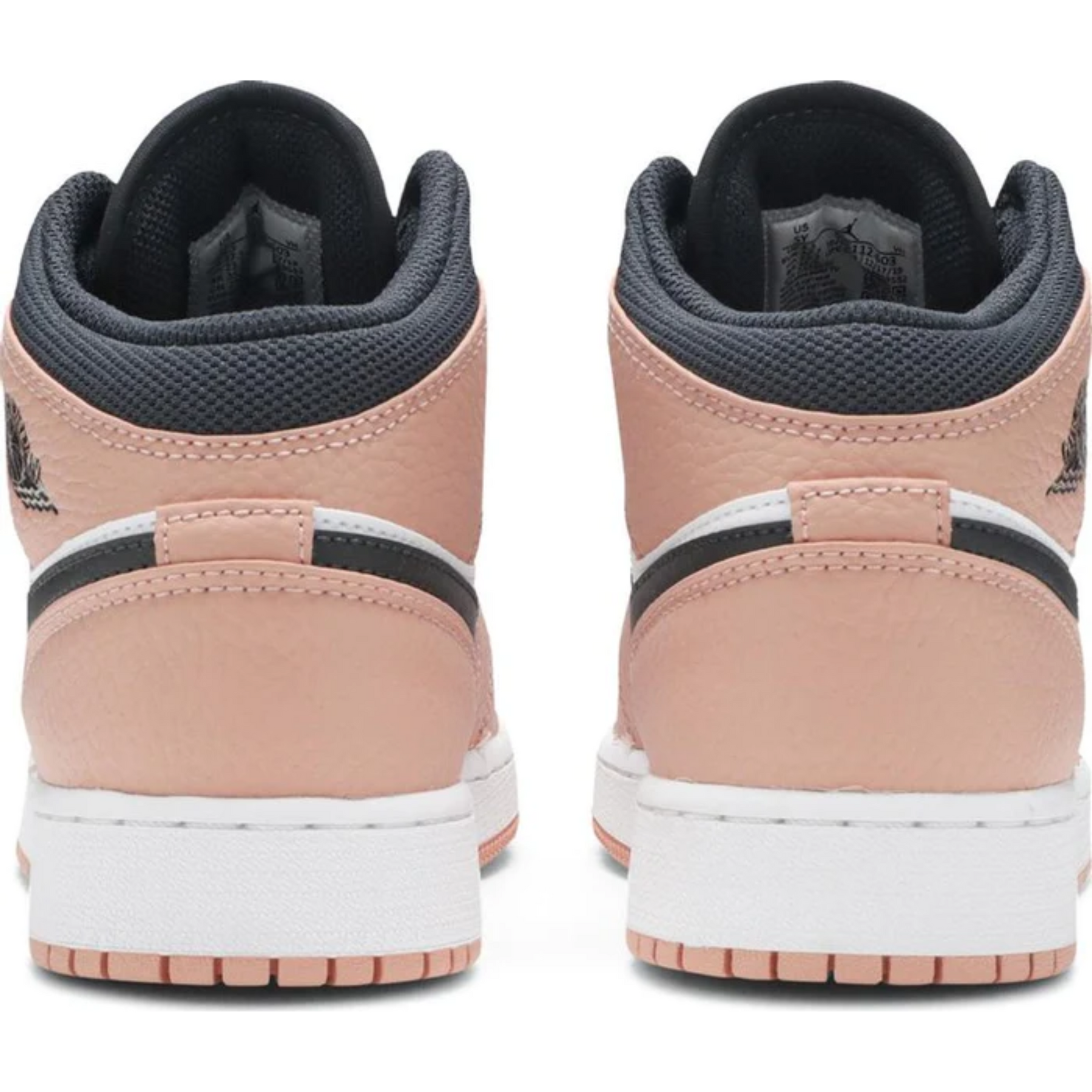 Nike Air Jordan 1 Mid GS 'Pink Quartz'