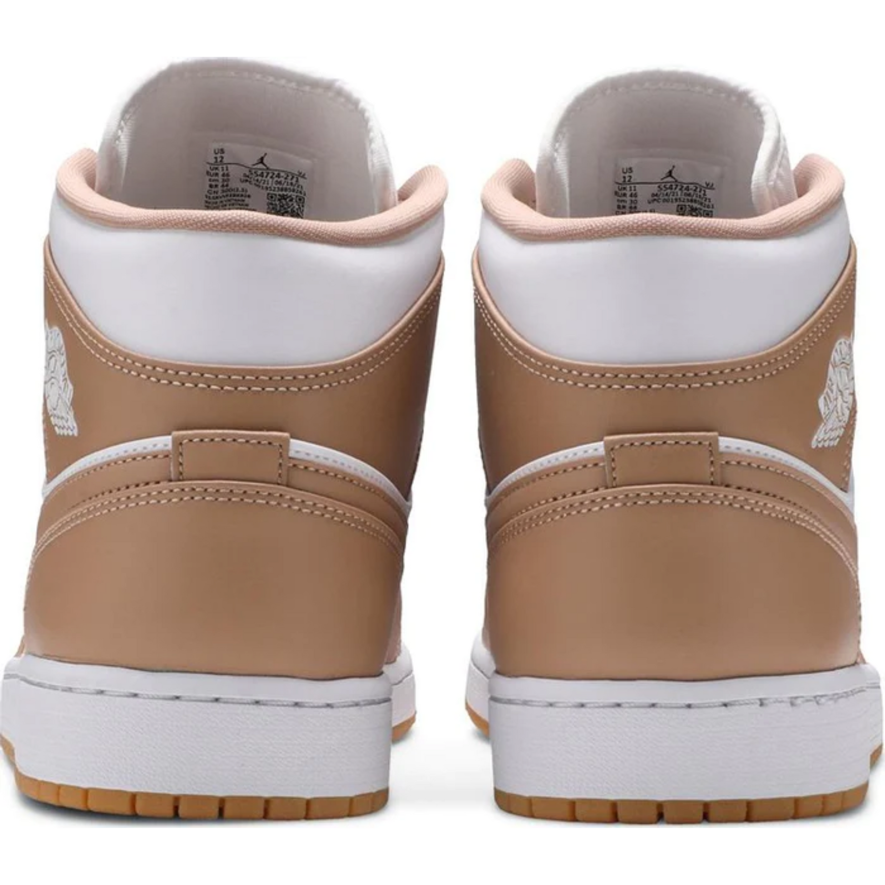 Nike Air Jordan 1 Mid 'Tan Gum'