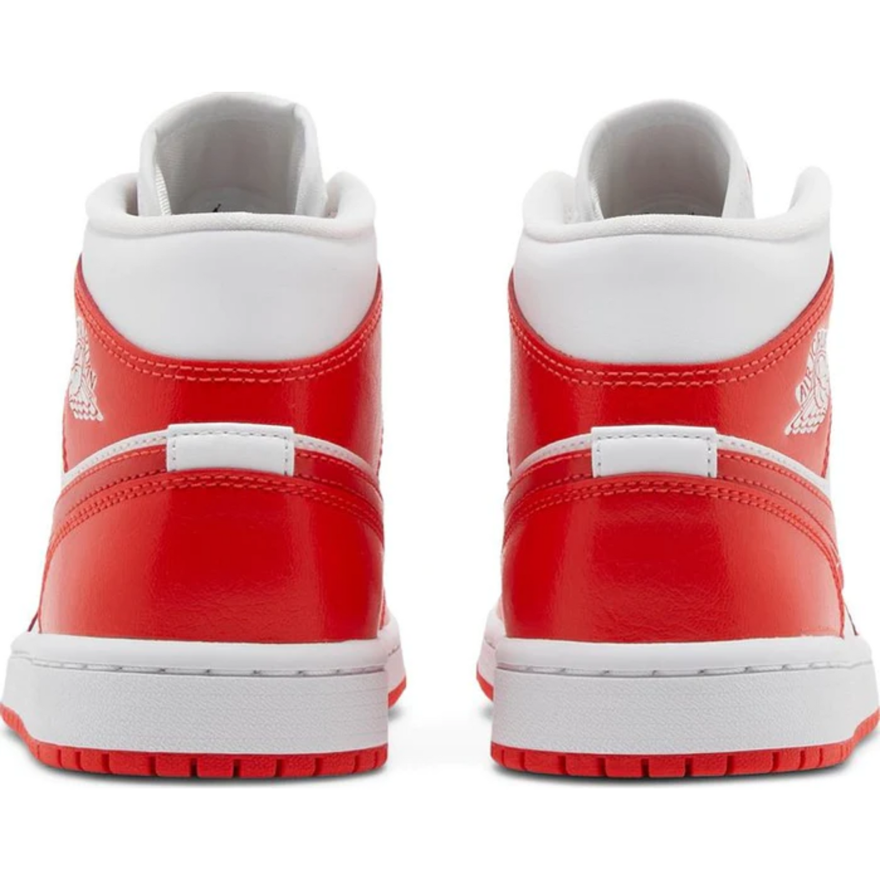 Nike Air Jordan 1 Mid 'Habanero Red'