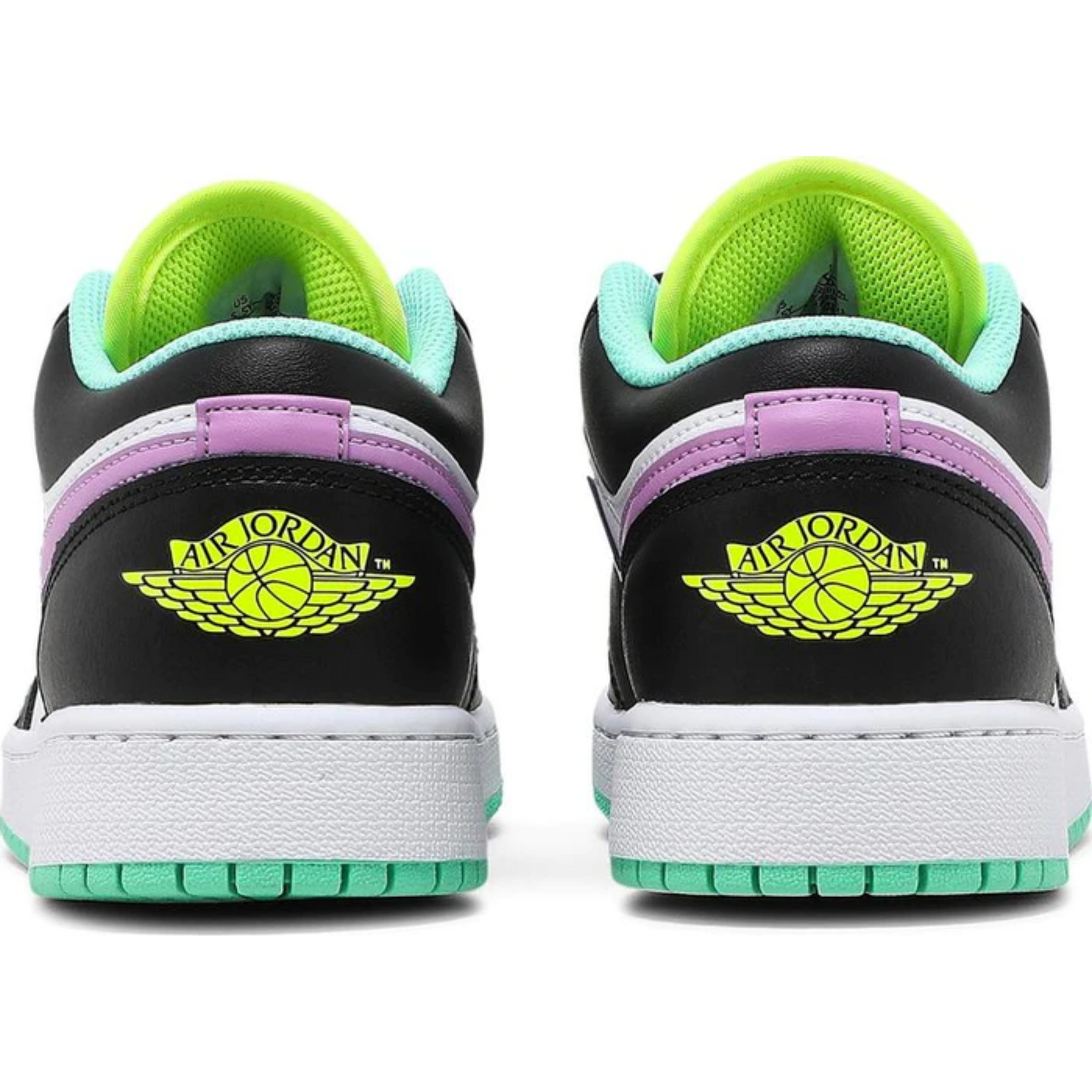 Nike Air Jordan 1 Low GS 'White Violet Shock'