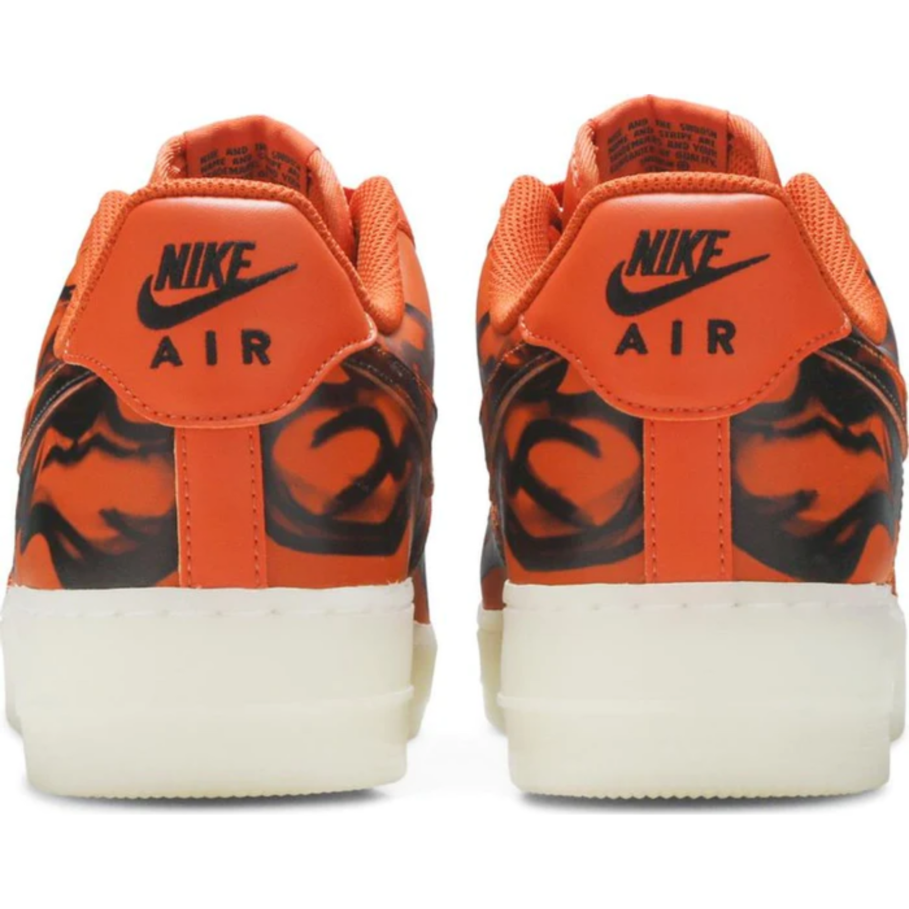 Nike Air Force 1 Low 'Orange Skeleton'