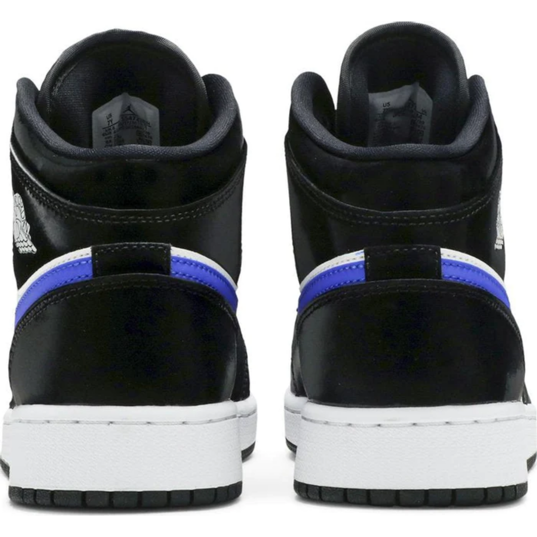 Nike Air Jordan 1 Mid GS 'Black Racer Blue'