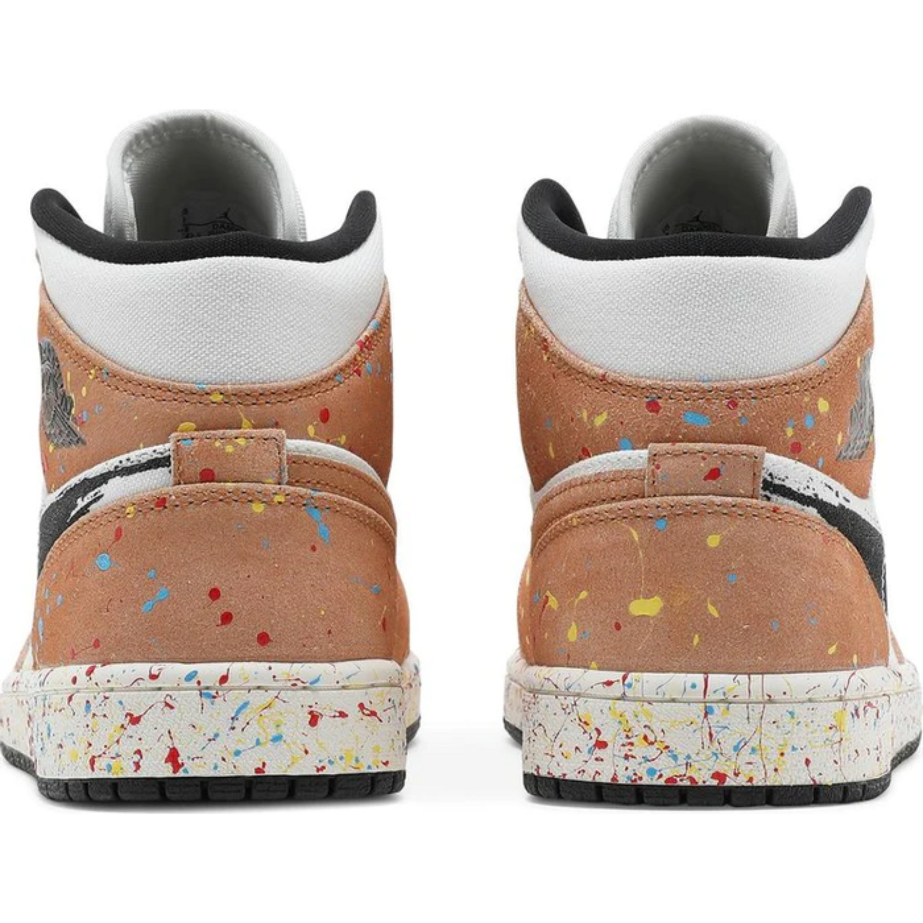 Nike Air Jordan 1 Mid SE 'Brushstroke Paint Splatter'