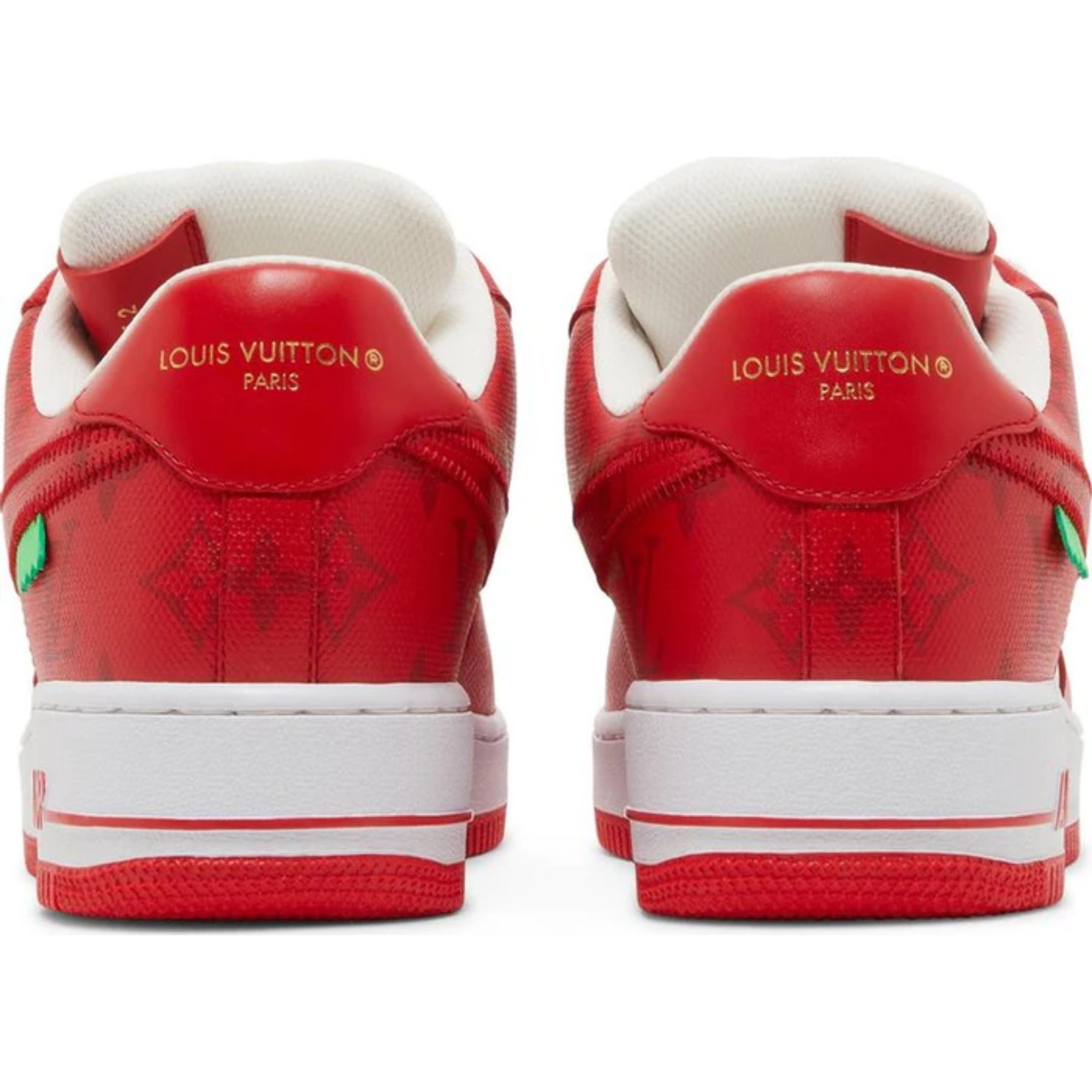 Louis Vuitton x Air Force 1 Low 'White Comet Red'