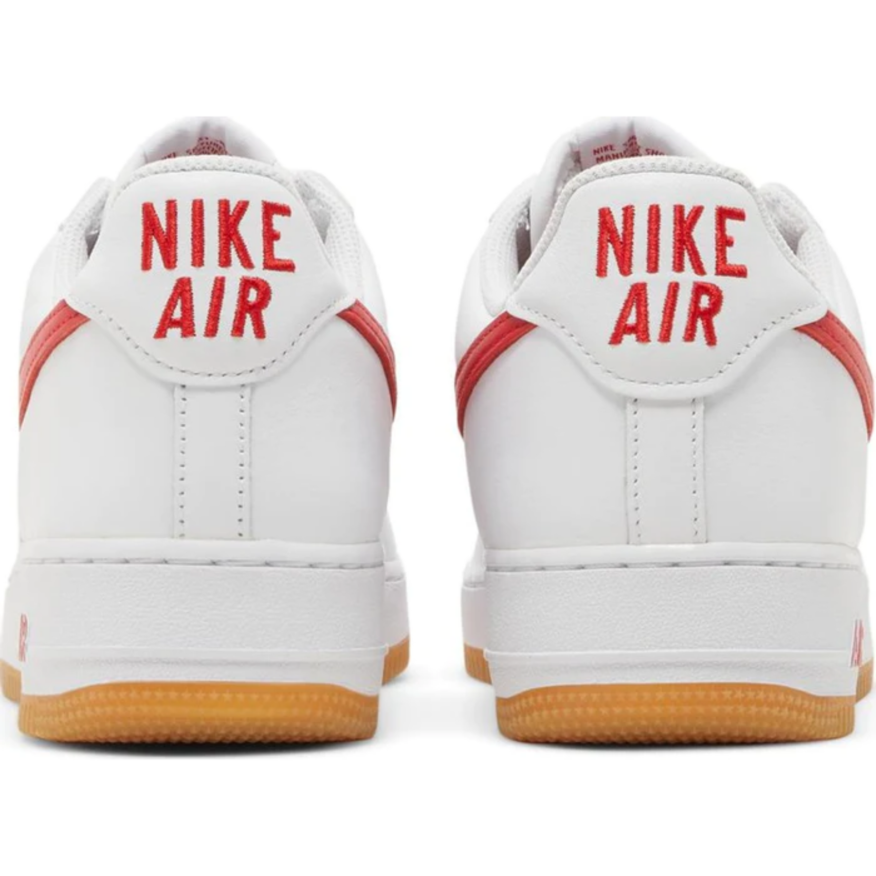 Nike Air Force 1 Low 'Color of the Month - White University Red'