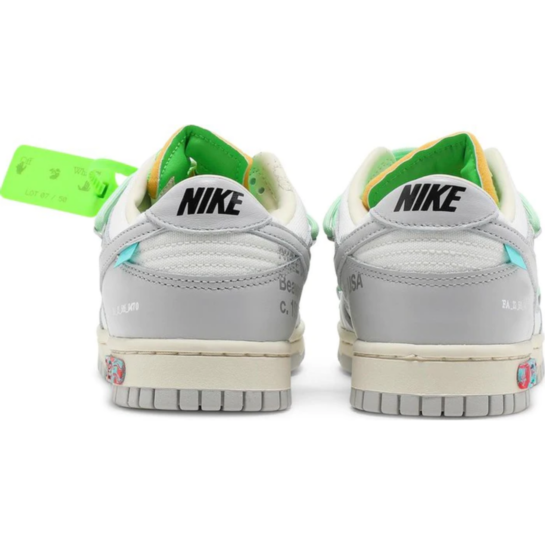 Off-White x Dunk Low 'Lot 07 of 50'