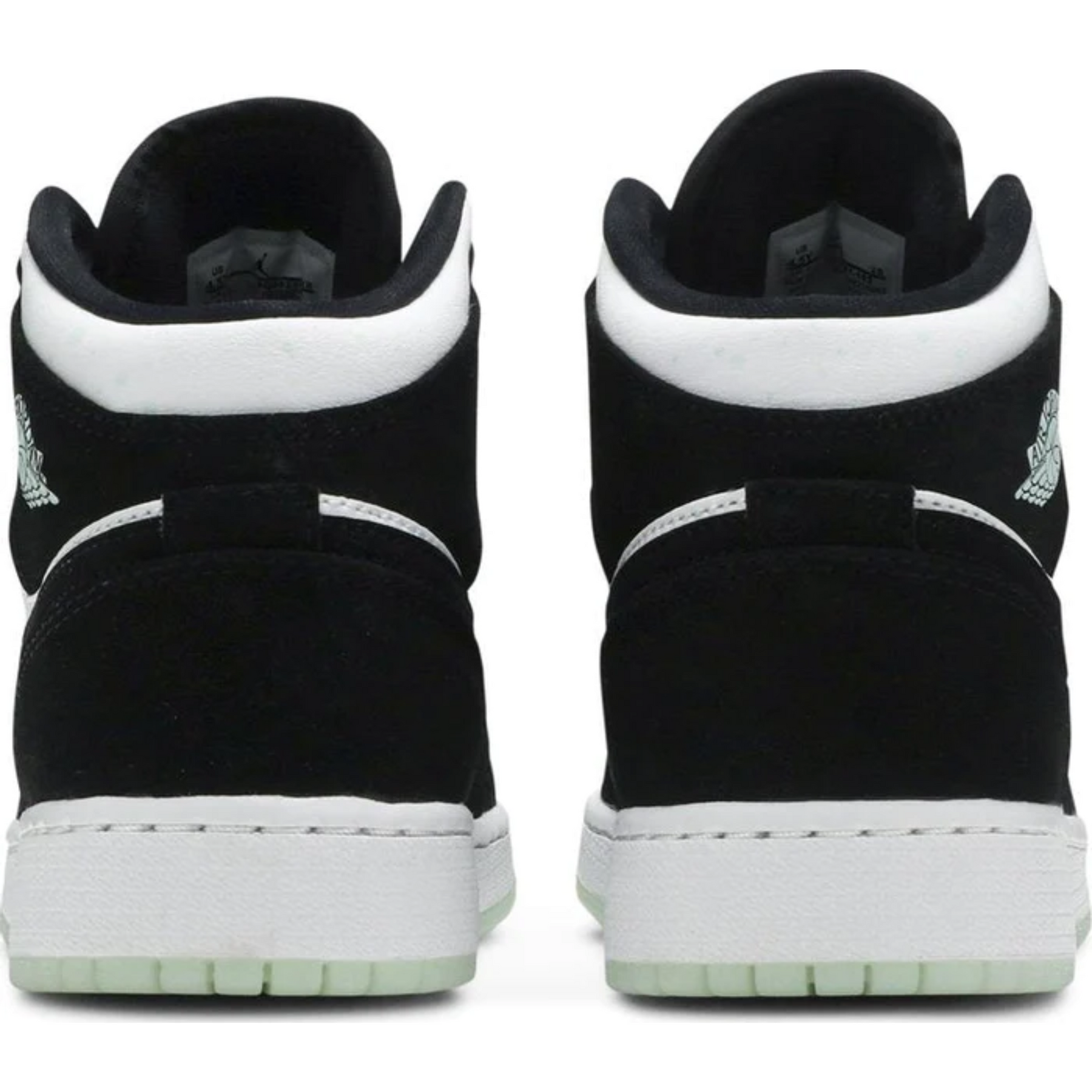 Nike Air Jordan 1 Mid SE GS 'Glow in the Dark Panda'