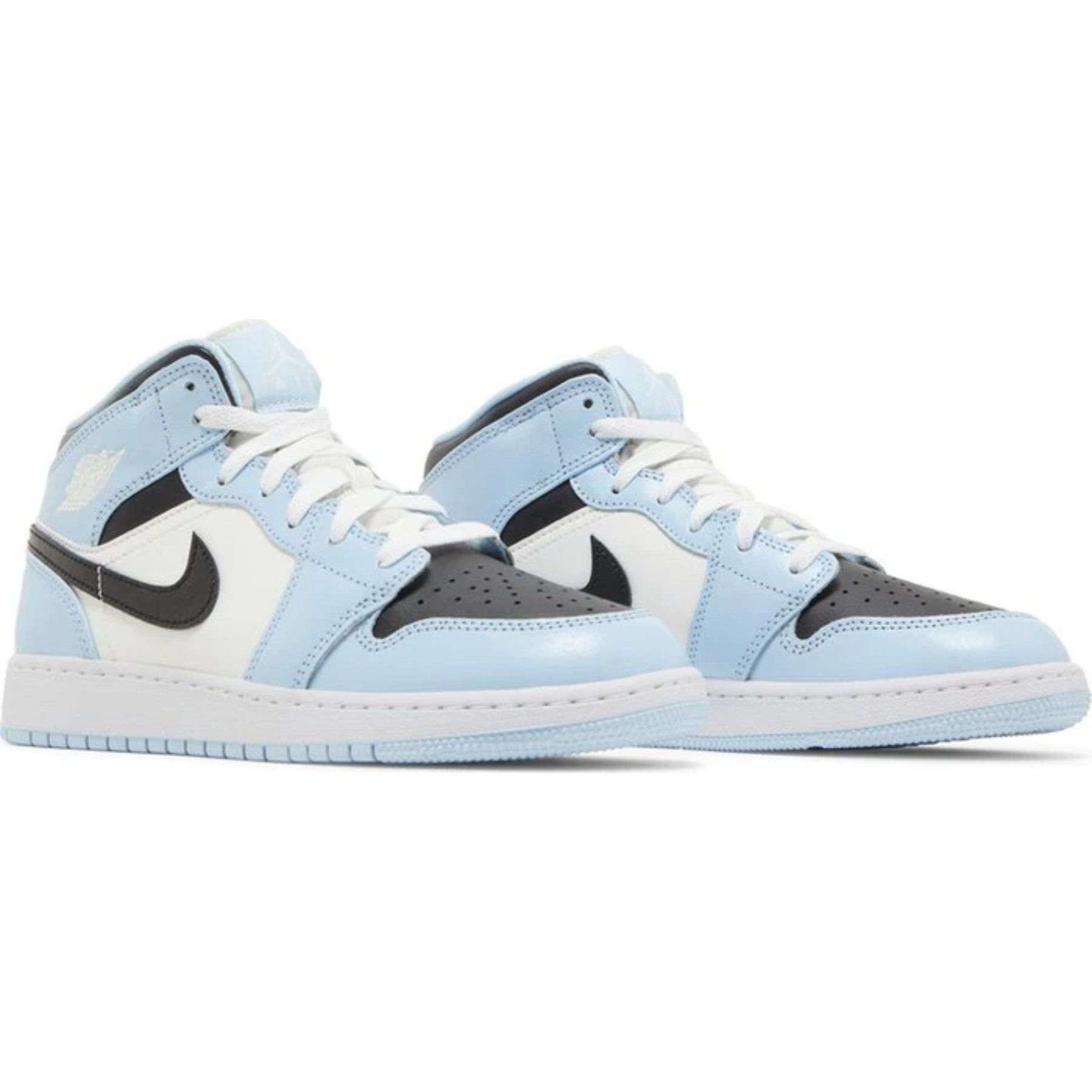 Nike Air Jordan 1 Mid GS 'Ice Blue'
