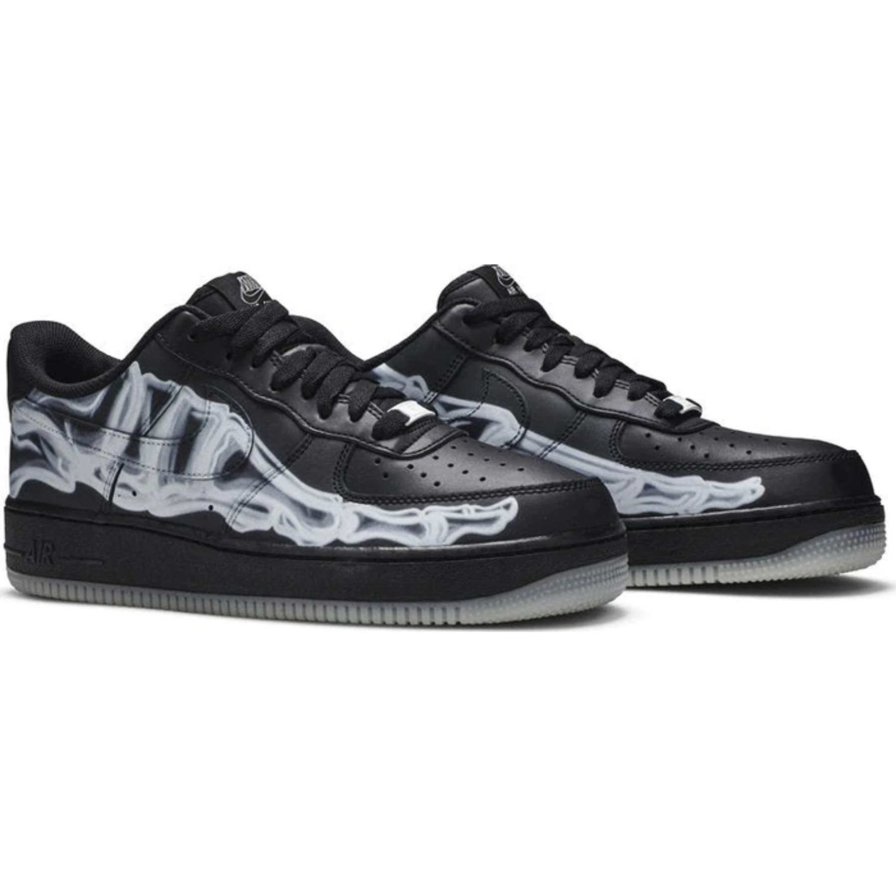 Nike Air Force 1 '07 QS 'Black Skeleton'