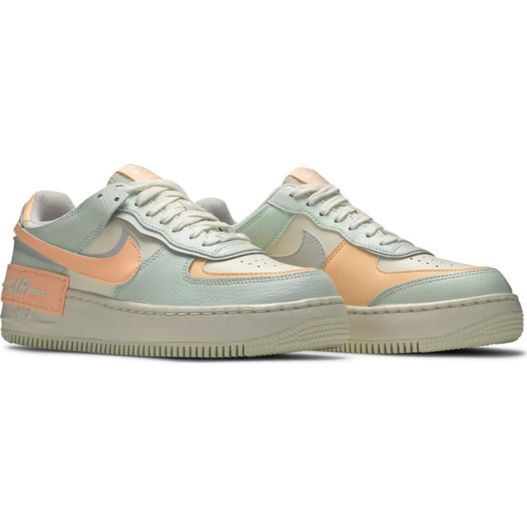 Nike Air Force 1 Shadow 'Barely Green Crimson Tint'
