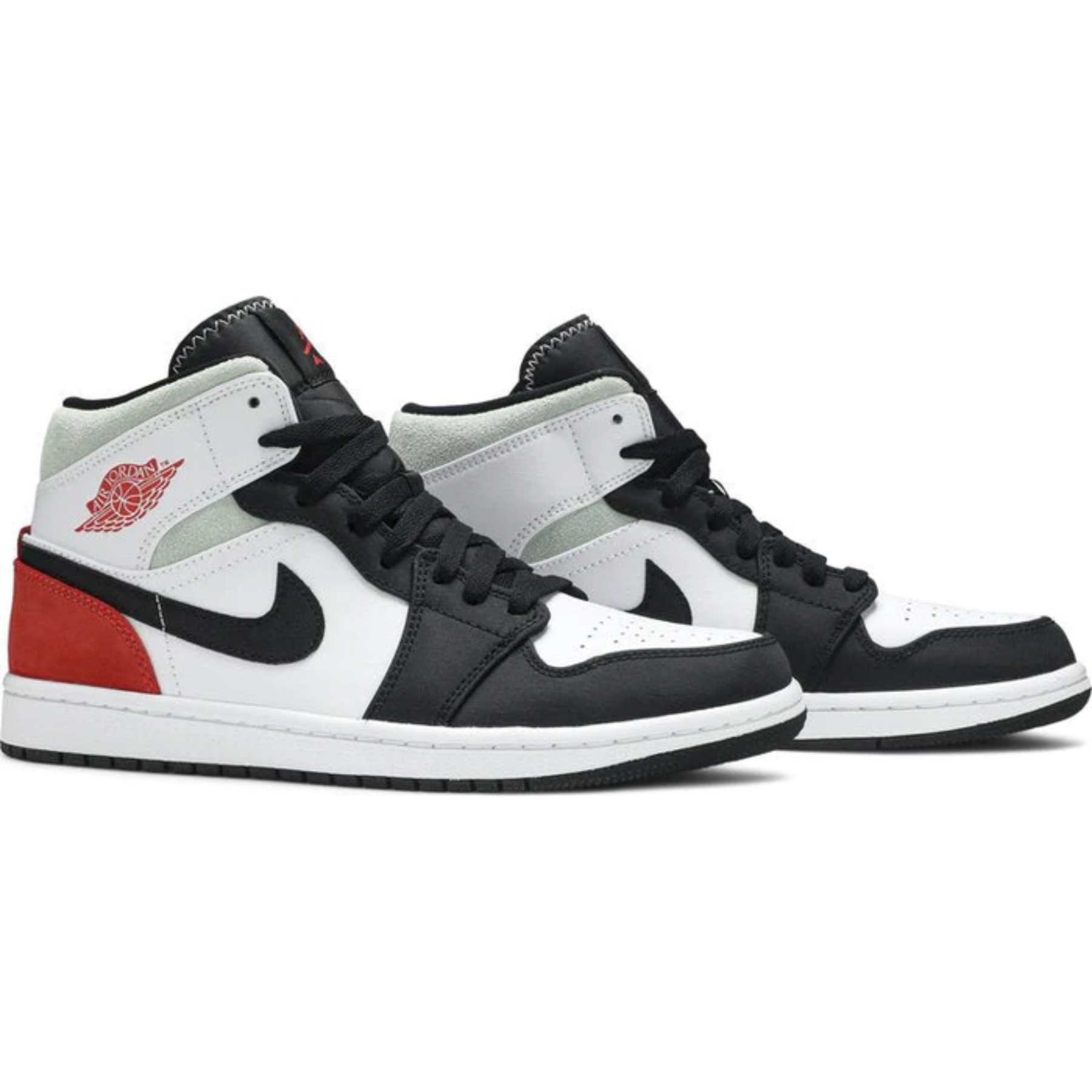 Nike Air Jordan 1 Mid SE 'Red Black Toe'