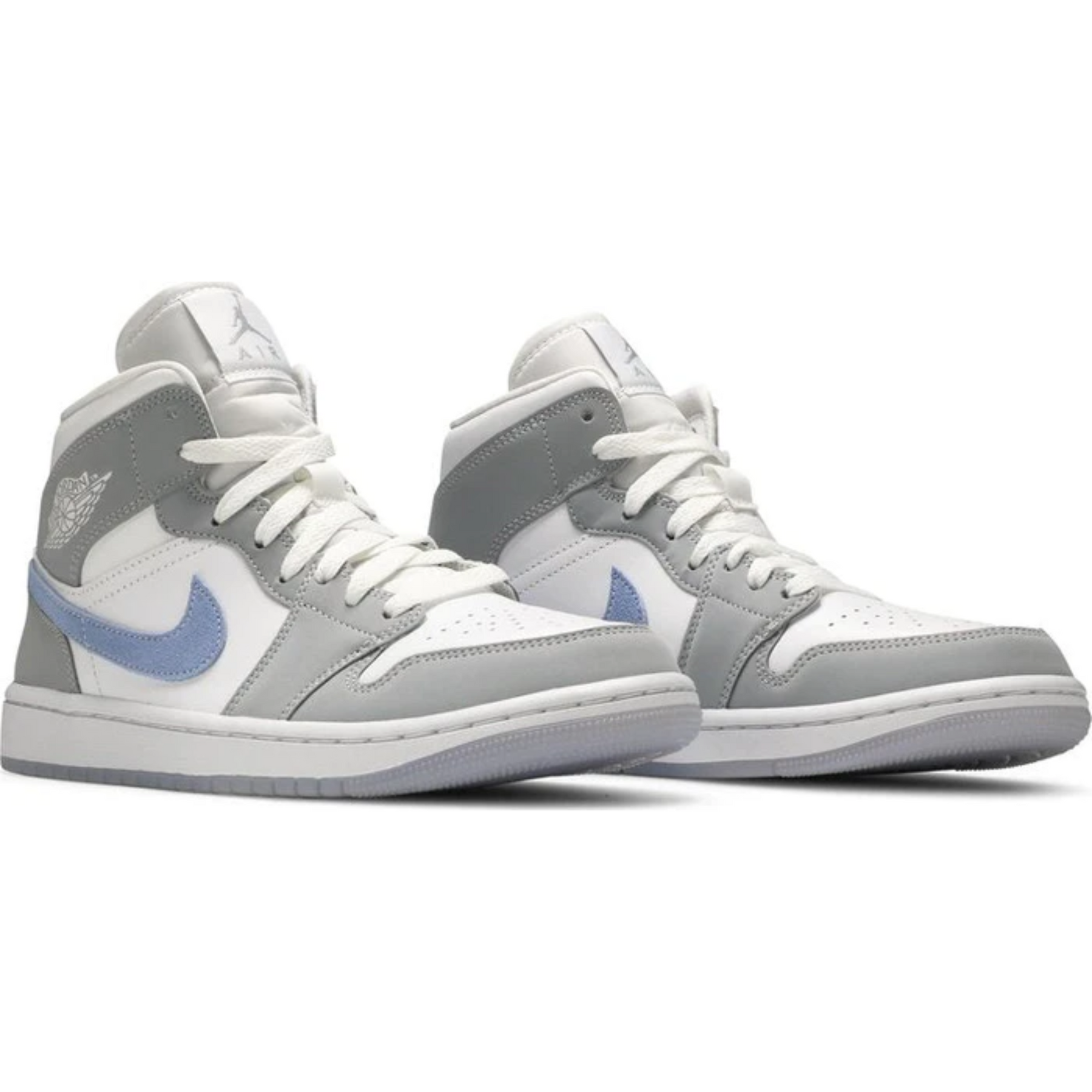 Nike Air Jordan 1 Mid 'Wolf Grey Aluminum'