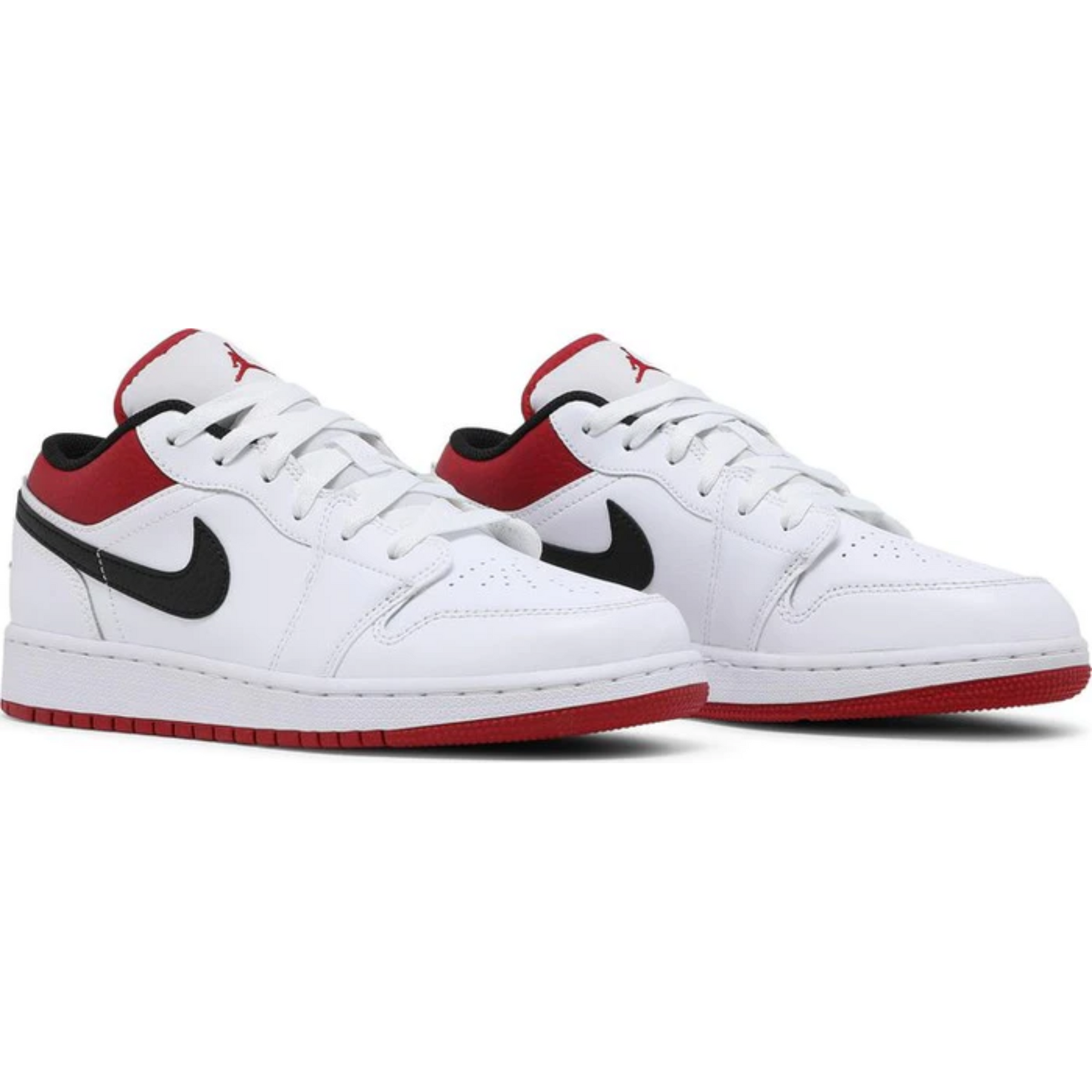 Nike Air Jordan 1 Low GS 'White Gym Red'