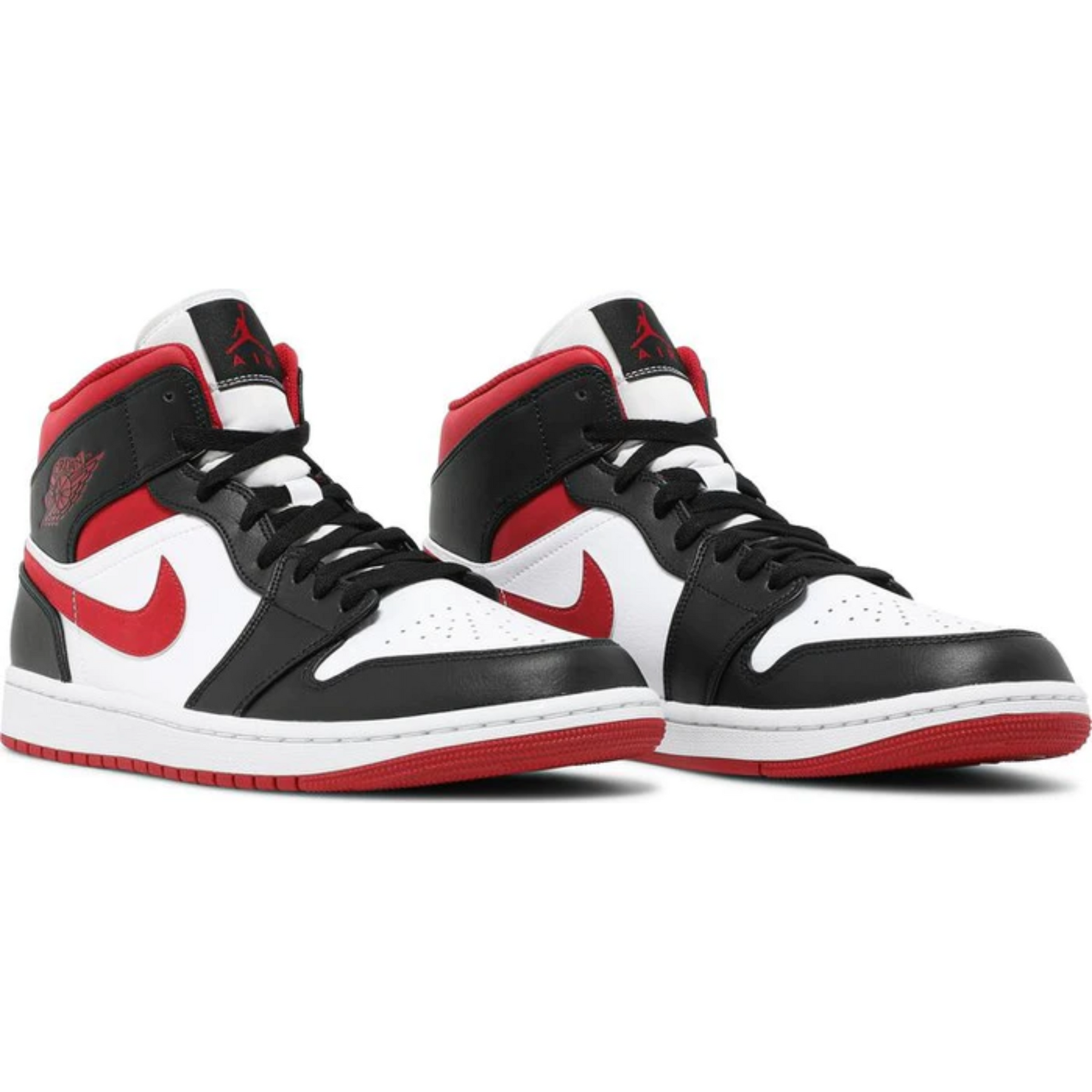 Nike Air Jordan 1 Mid 'Black Gym Red'