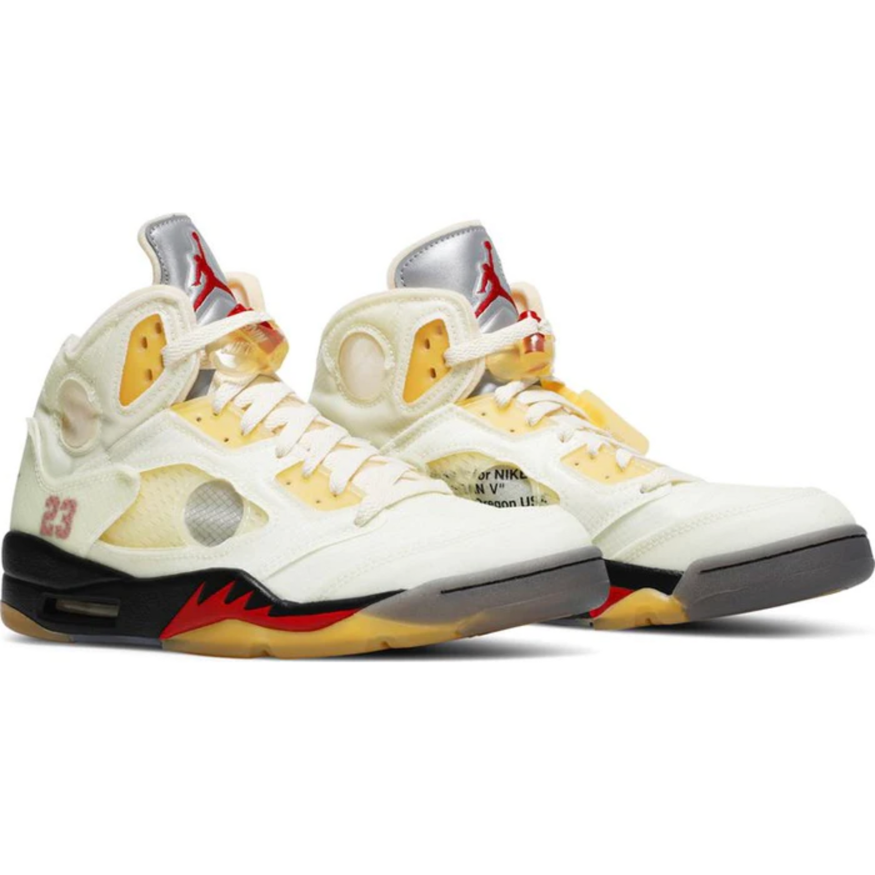 Nike Off-White x Air Jordan 5 SP 'Sail'