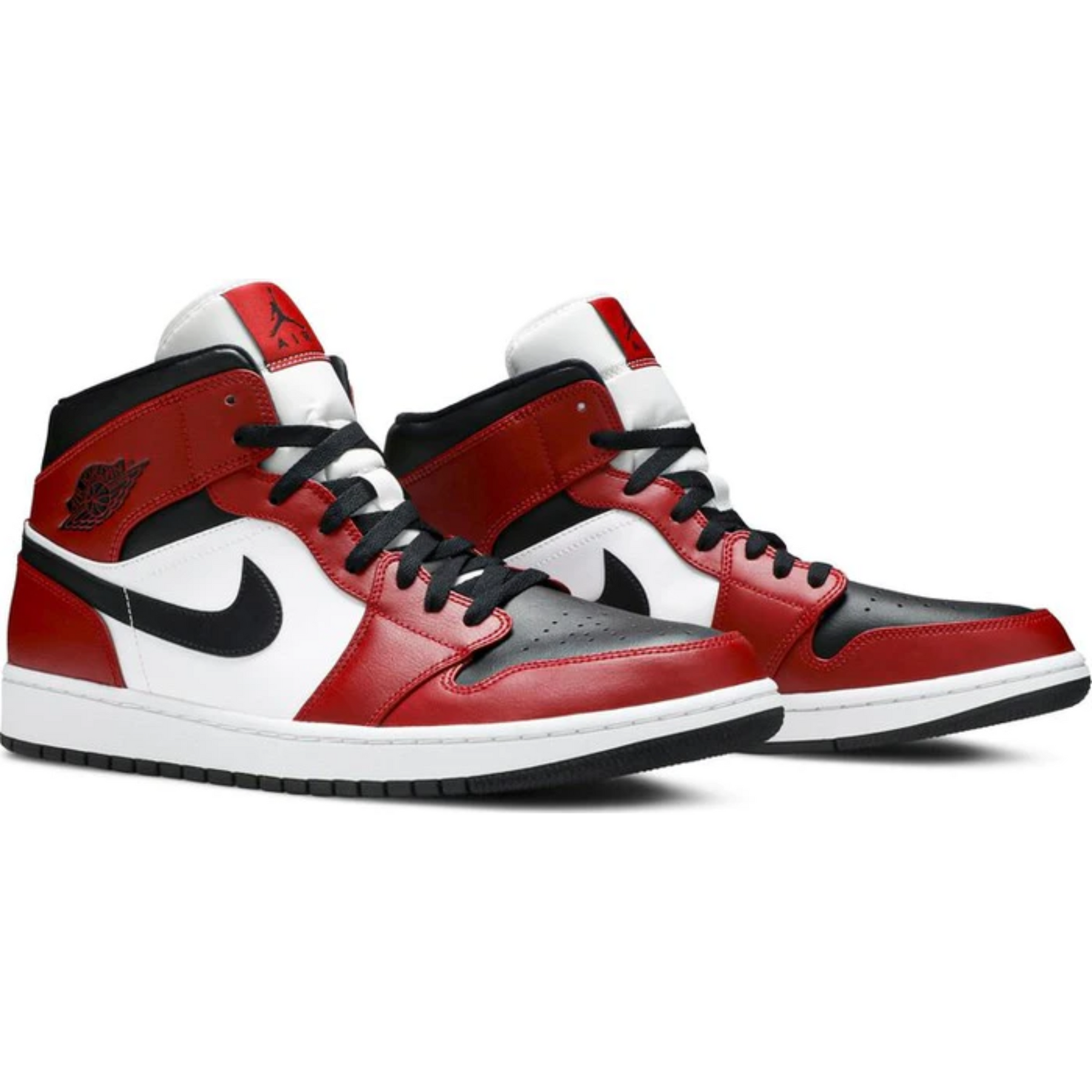 Nike Air Jordan 1 Mid 'Chicago Black Toe'